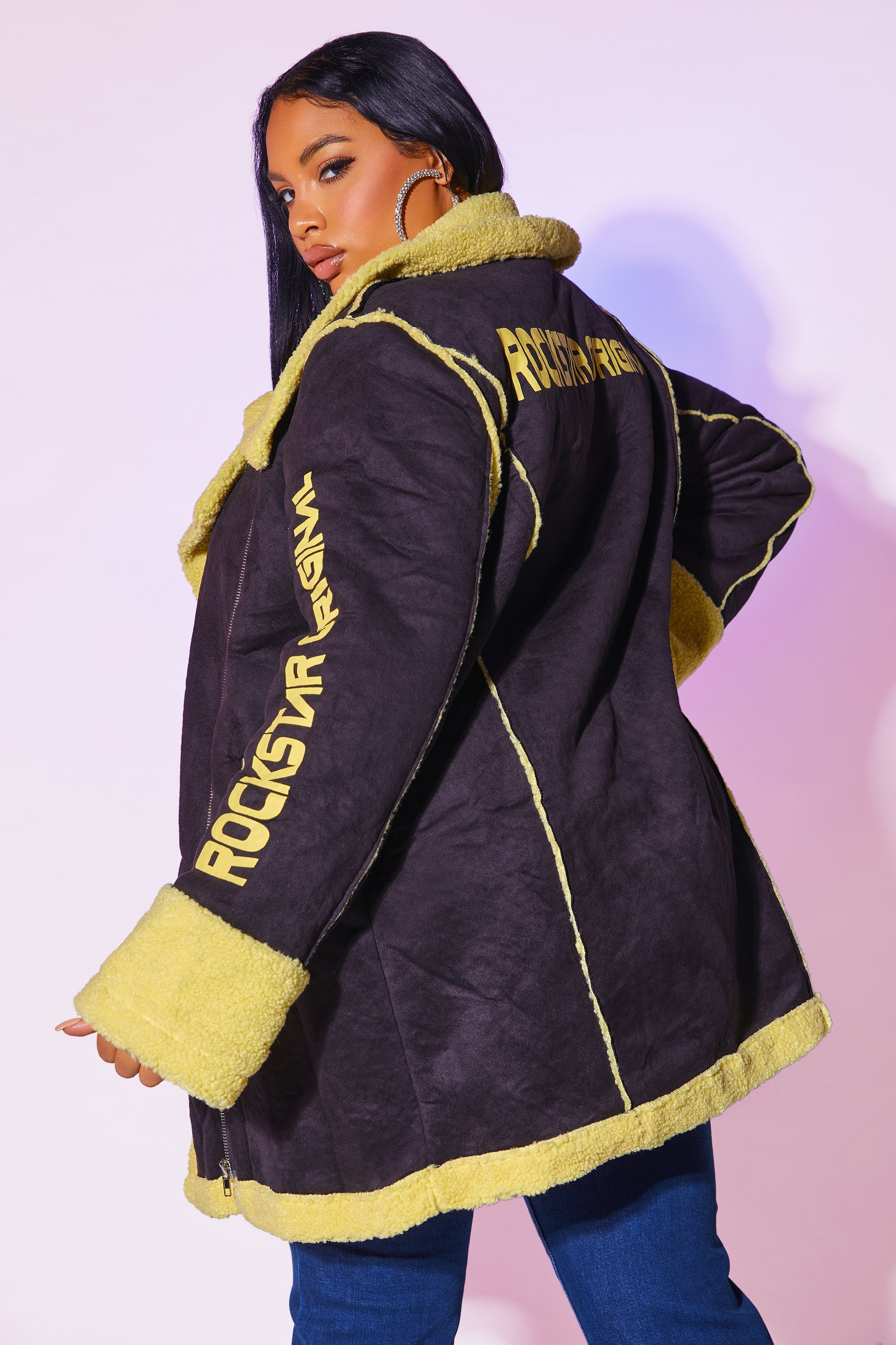 Charlotte Jacket - Black/Yellow