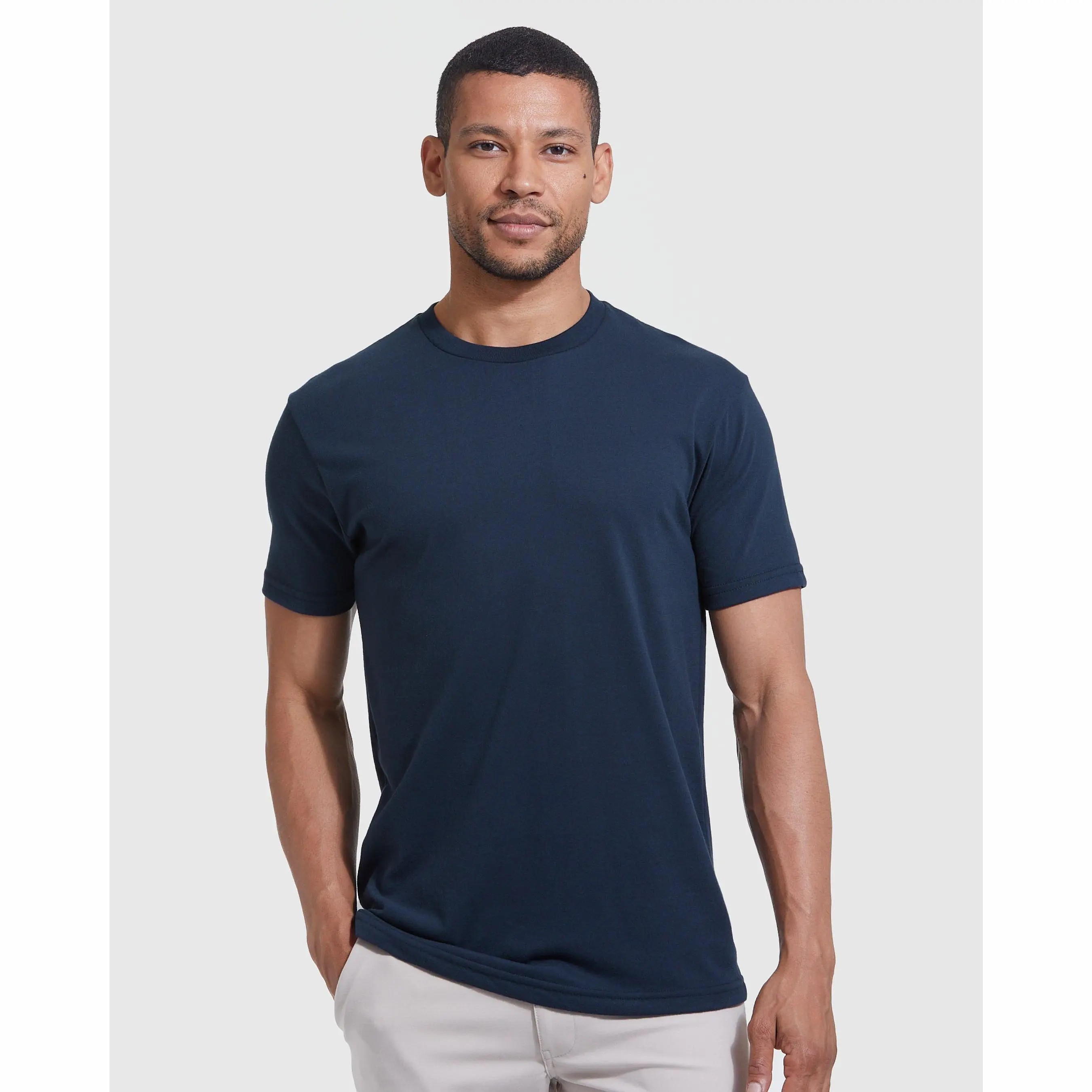 Men's Premium Fit Short Sleeve Crew Neck T-Shirt – Soft Everyday Essential
