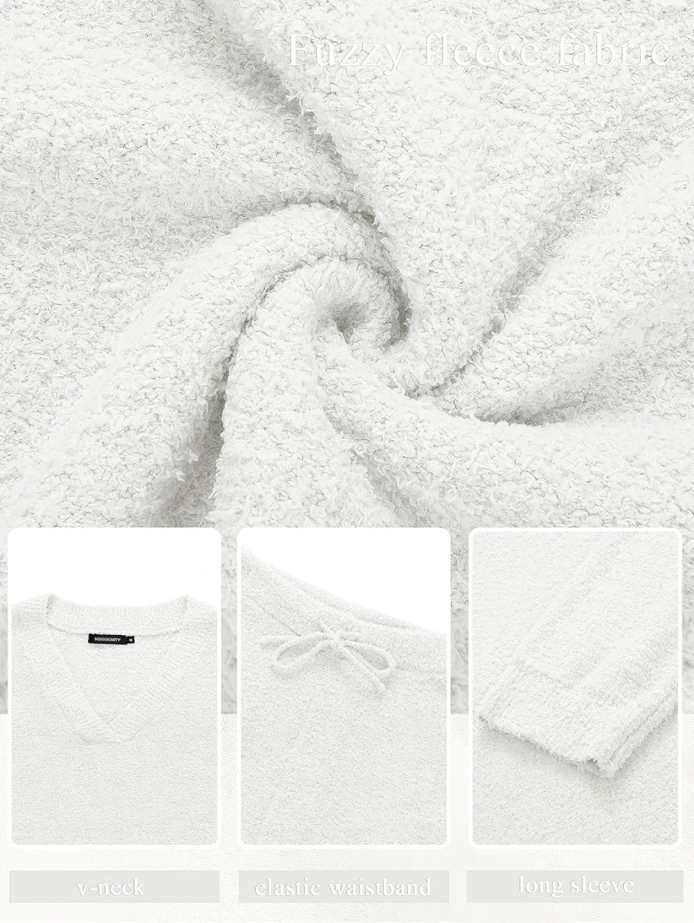 Women's Lounge Sets 2025 Fall Fashion 2 Piece Outfits Sweater Pajama Set