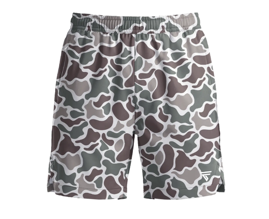 Men's 7-Inch 2-in-1 Swim Trunks — Built-in Compression Liner, With Pockets, Drawstring Design, Stretchy & Quick-Drying