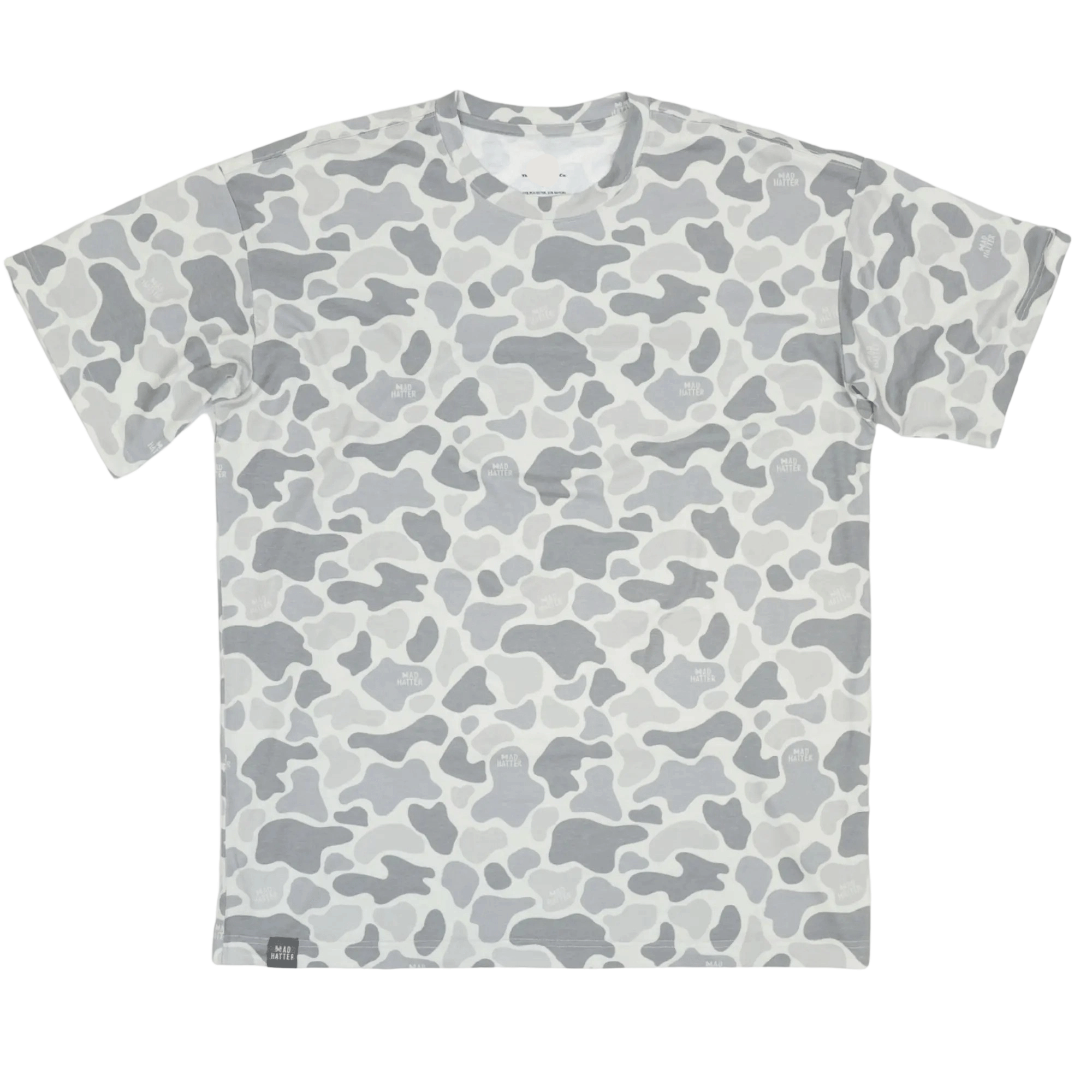 Camo Blank ShortSleeve TShirt Casual Streetwear