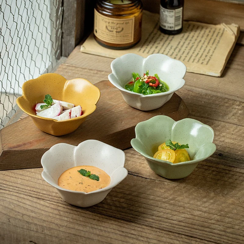 Ceramic Flower Petals Bowl