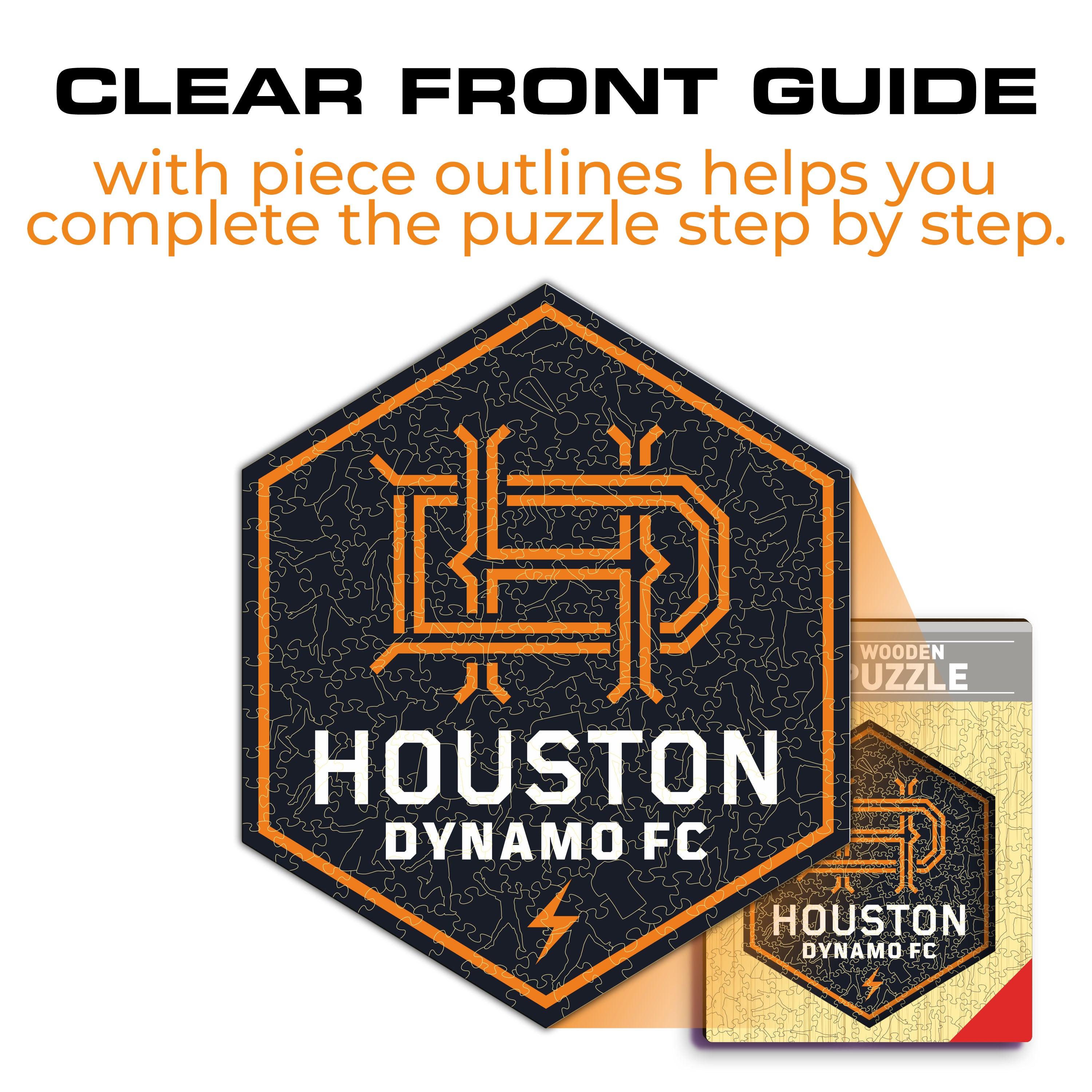 Houston Dynamo® Logo - Wooden Puzzle