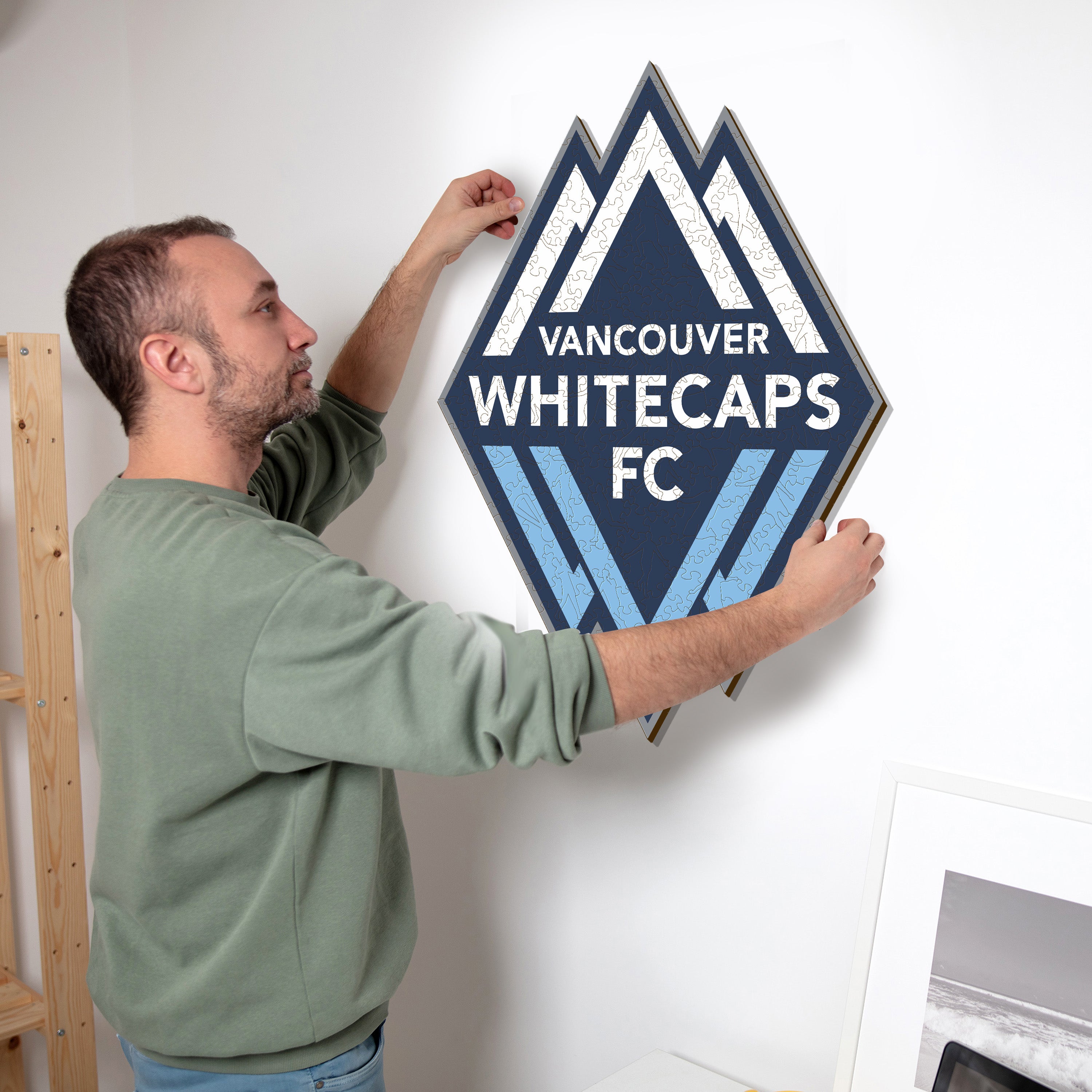 Vancouver Whitecaps® Logo - Wooden Puzzle