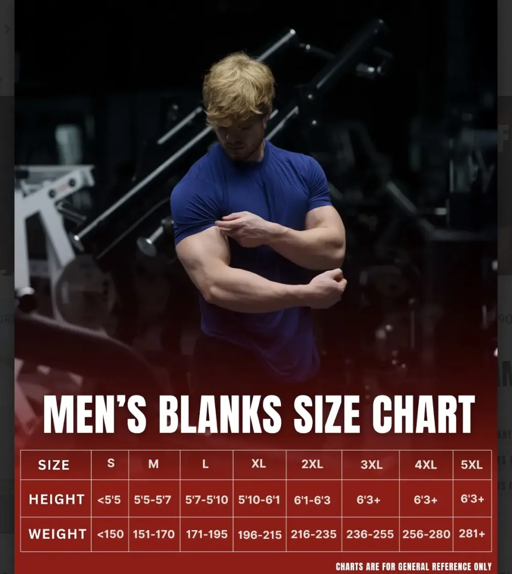 Men's Blank T-Shirt Classic & Thicker Material