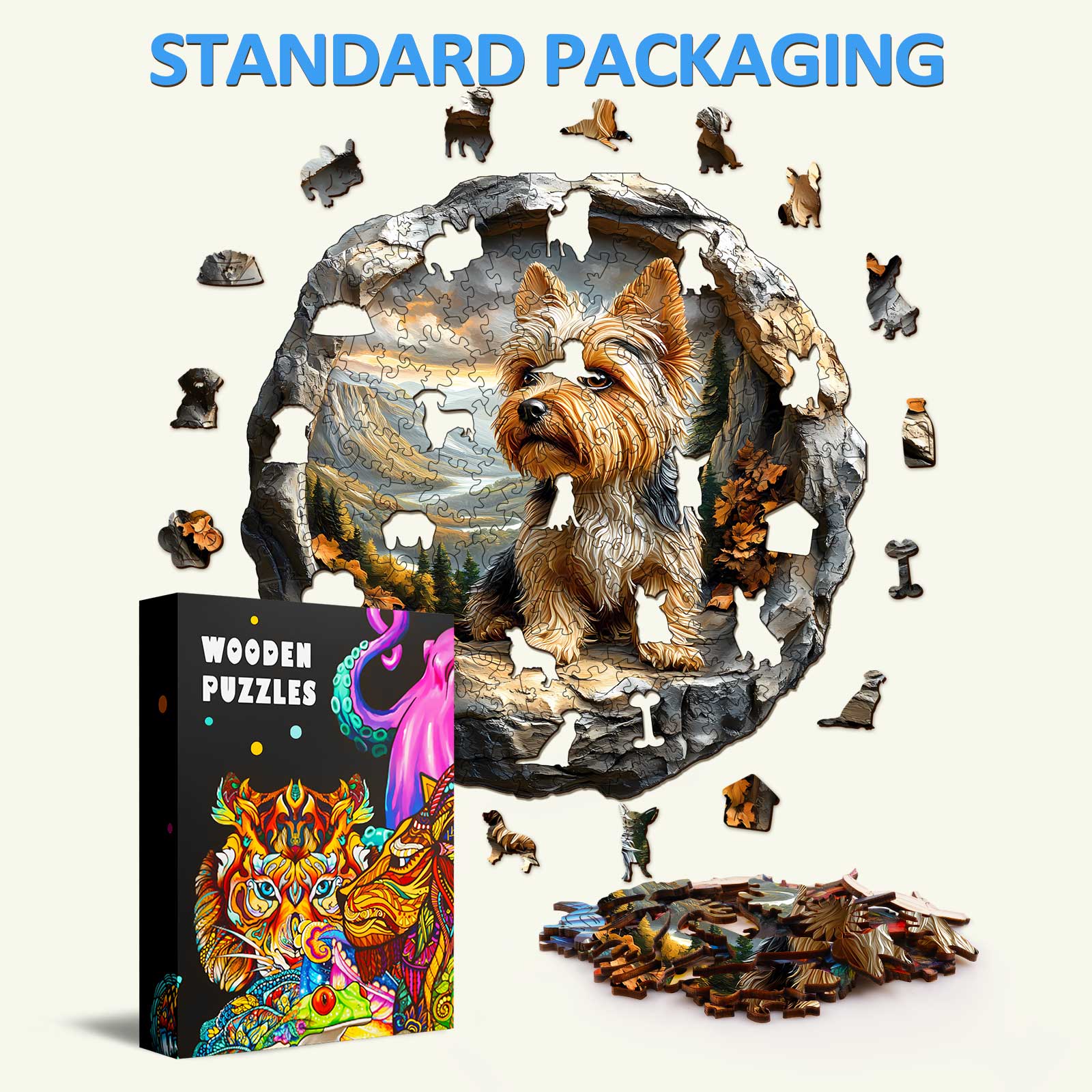 Yorkshire Wooden Jigsaw Puzzle