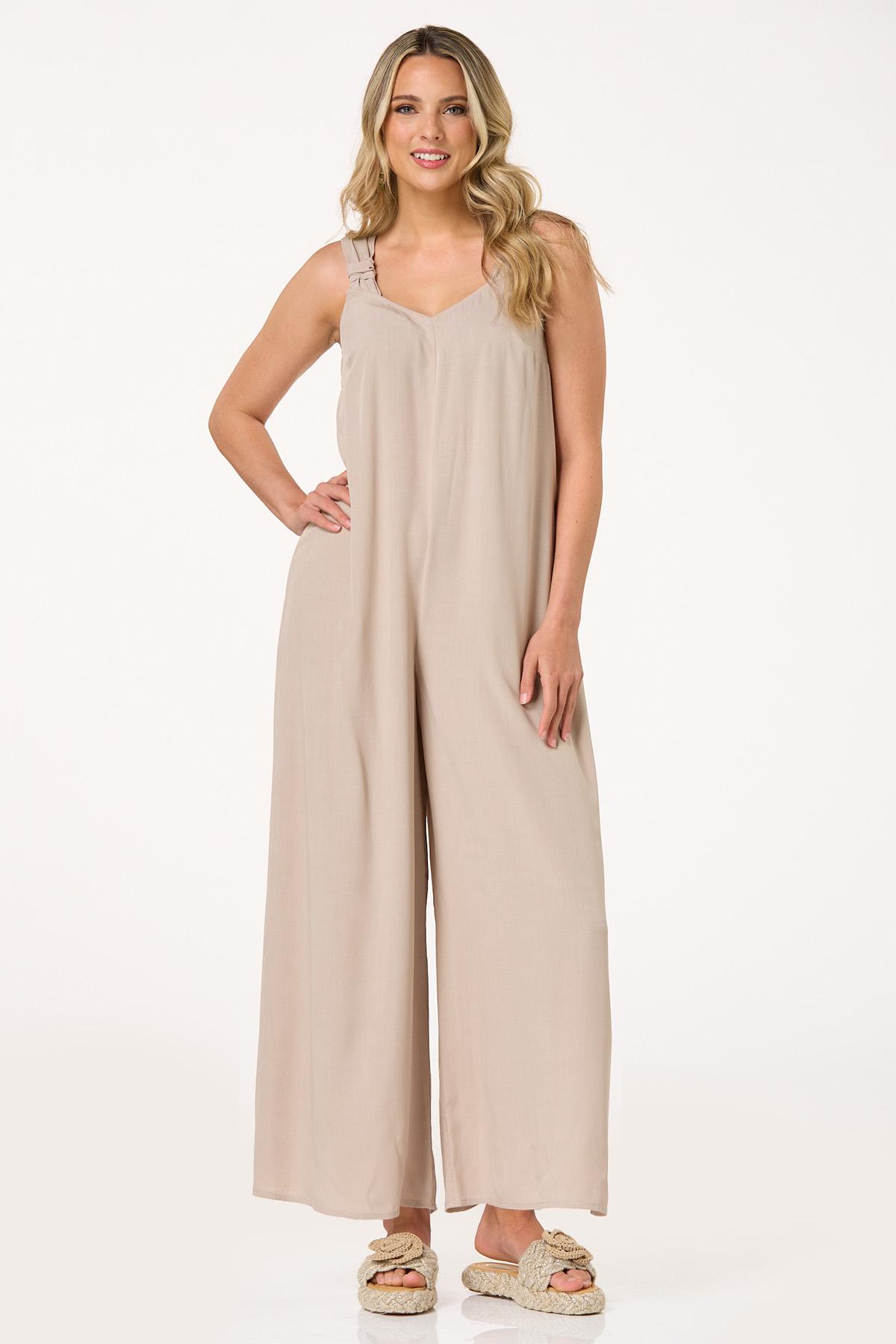 Knotted Strap Genie Jumpsuit