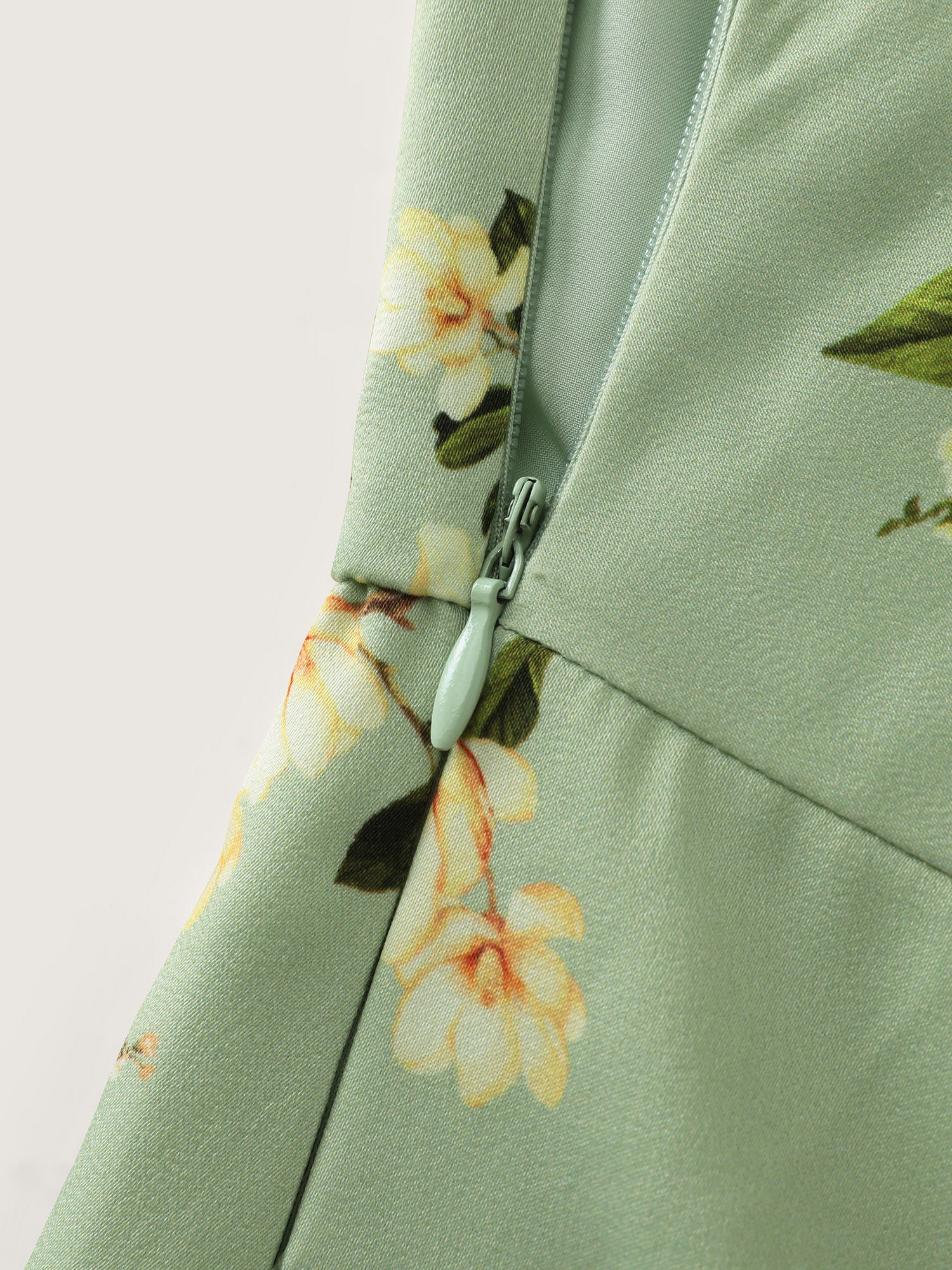 Elegant One-Shoulder Floral Knotted Maxi Dress