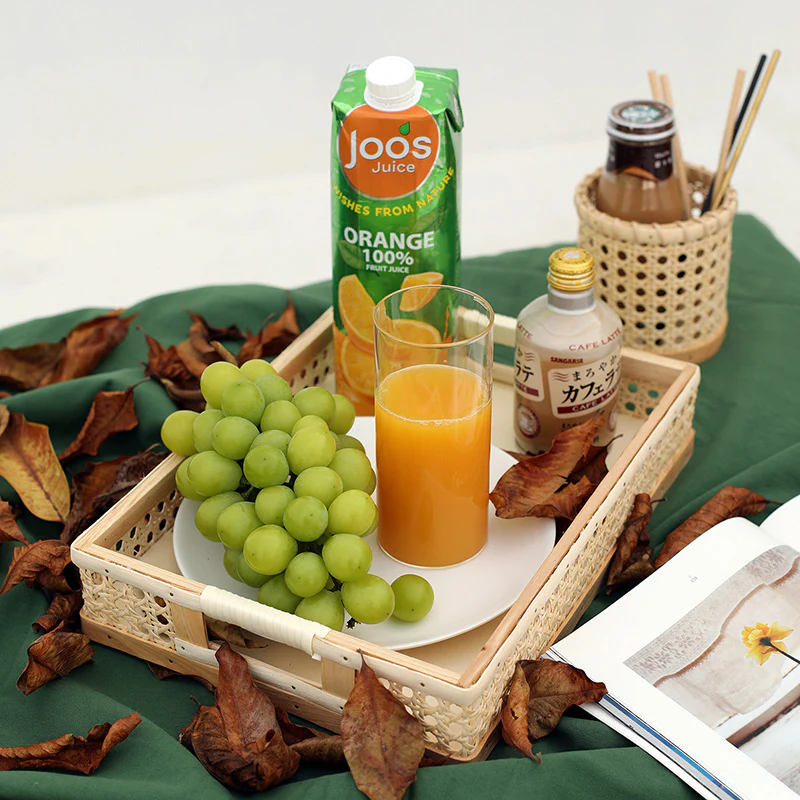 Woven Bamboo Serving Tray