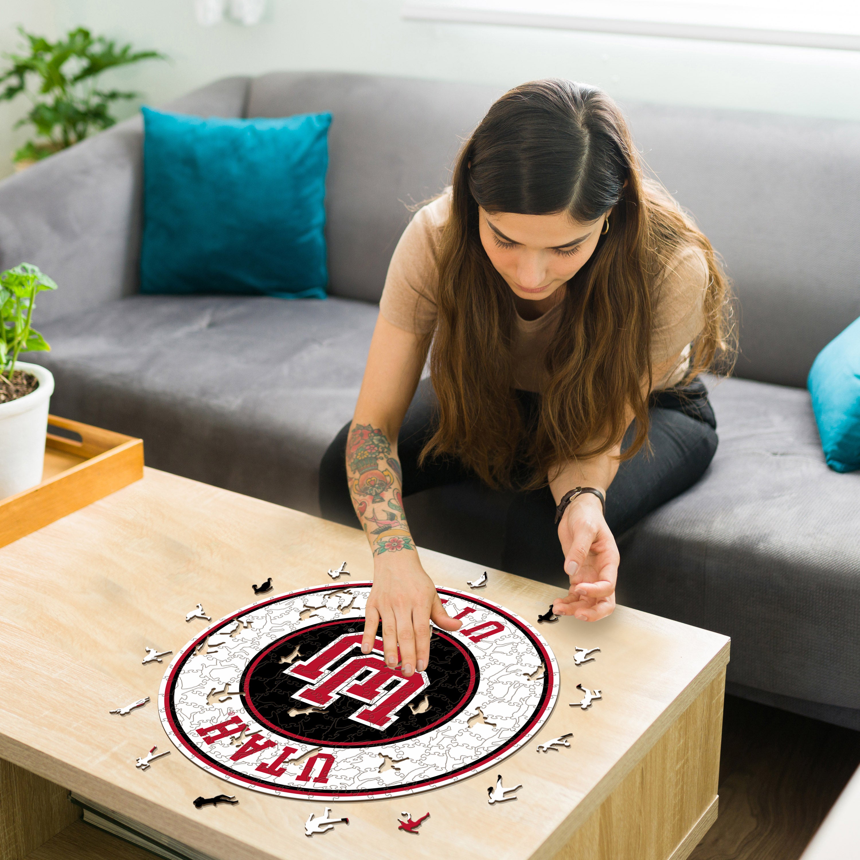 University of Utah - Wooden Puzzle
