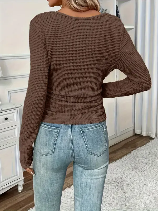 Women's Slim-Fit Long Sleeve T-Shirt