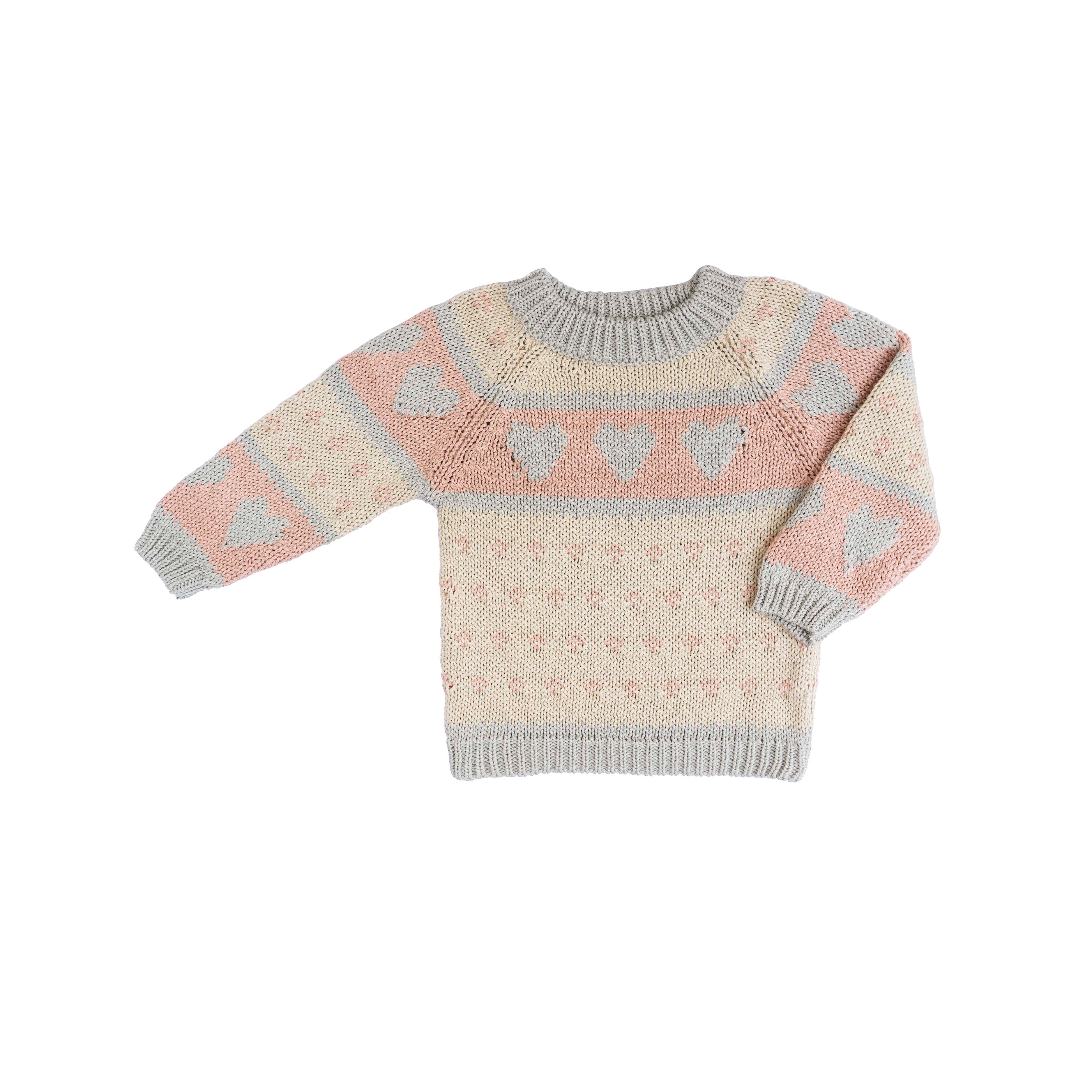 Love Sweater Sky Gray