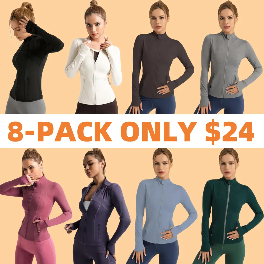 Women's Long Sleeve Stand Collar Sports Outerwear