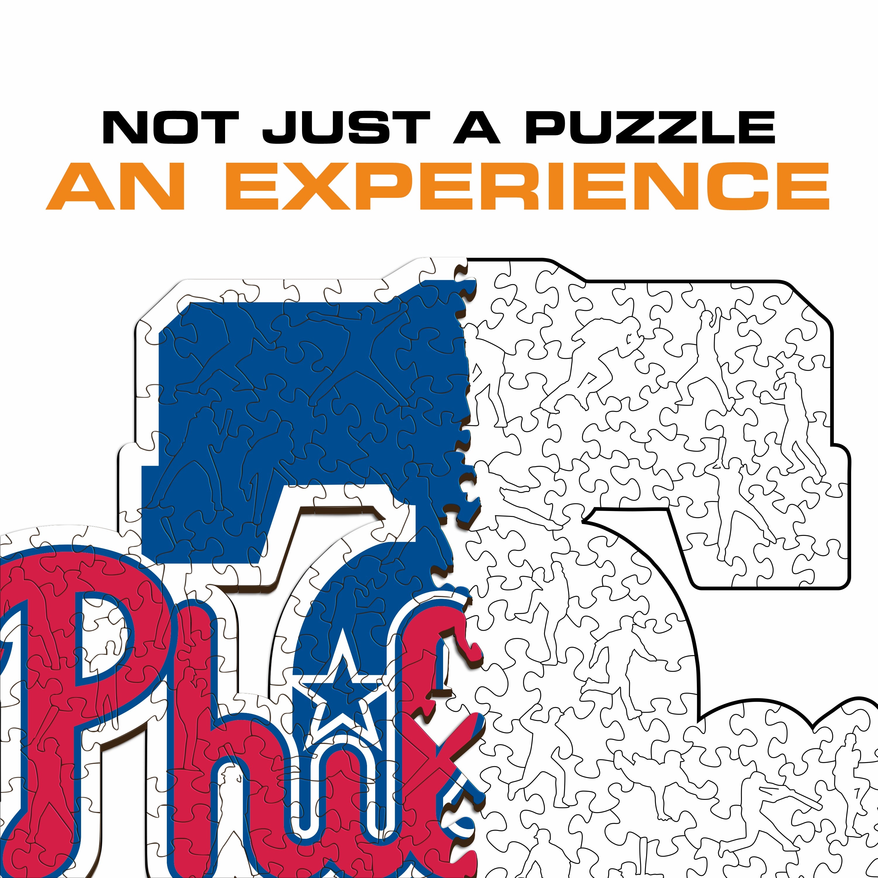 Philadelphia Phillies™ - Wooden Puzzle