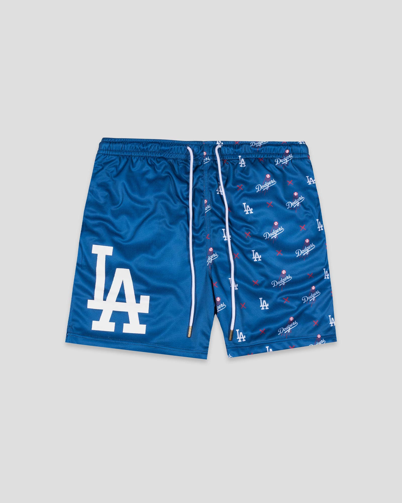 Two Way Diamond Air Youth Mesh Shorts - Los Angeles Dodgers