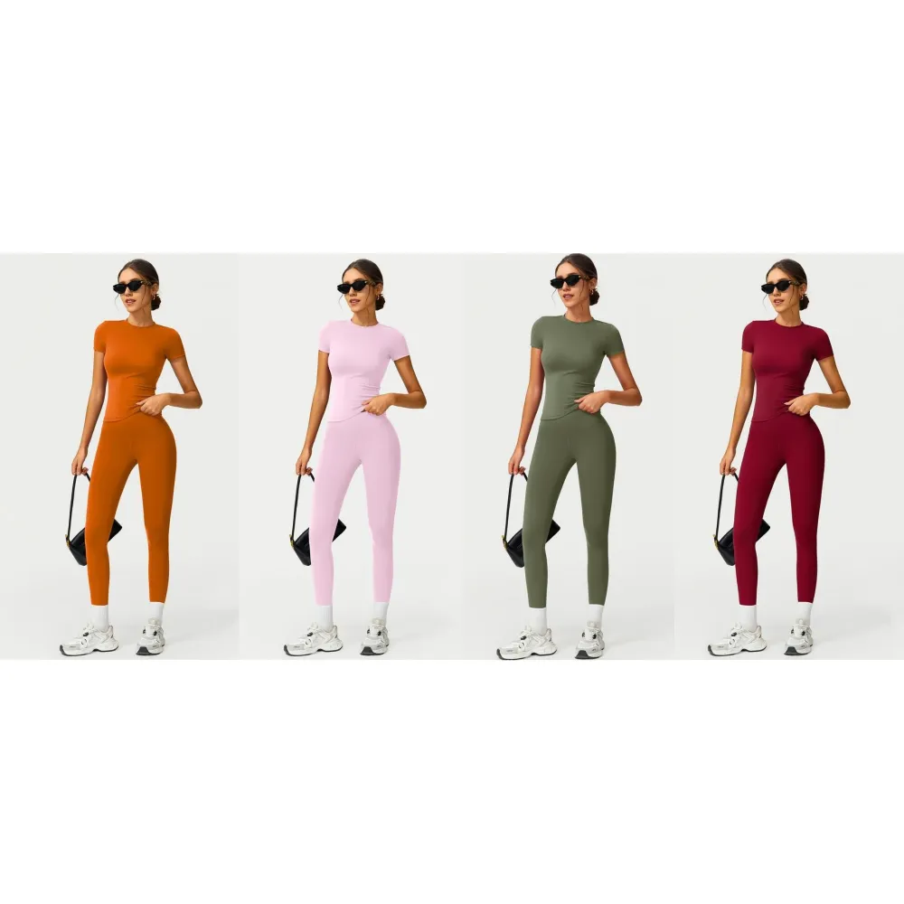 Women Quick Dry Yoga Set Workout Sportswear