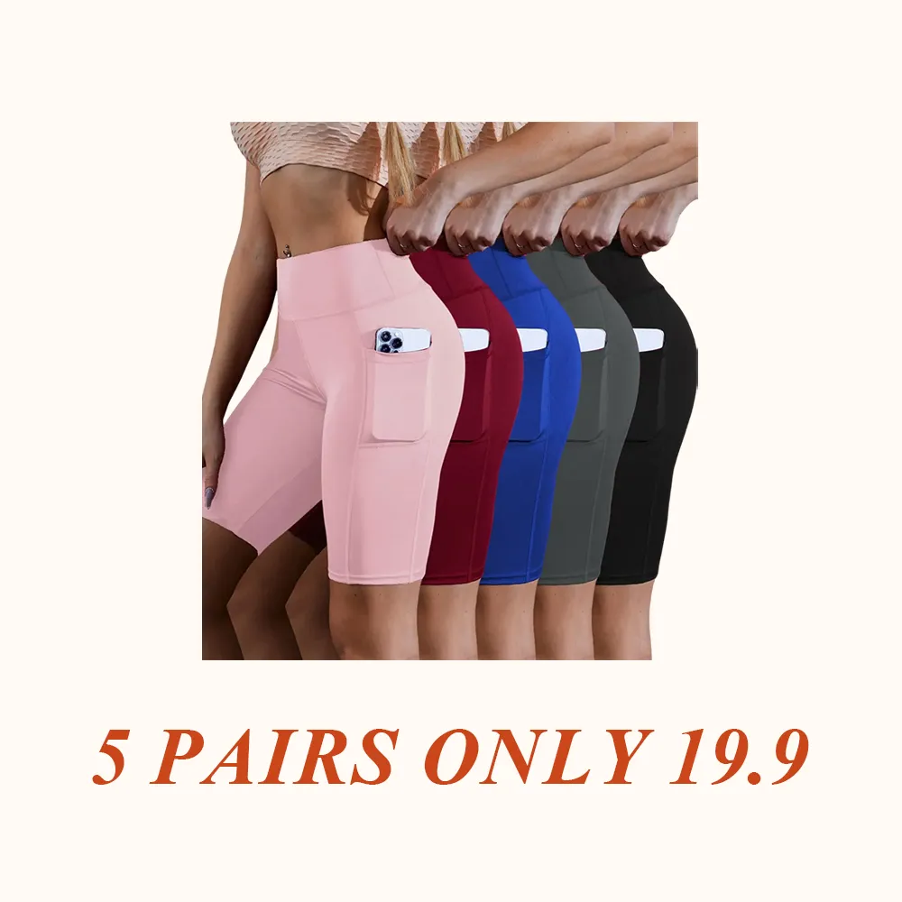 High Waist Athletic Yoga Shorts,Soft Shorts,Breathable