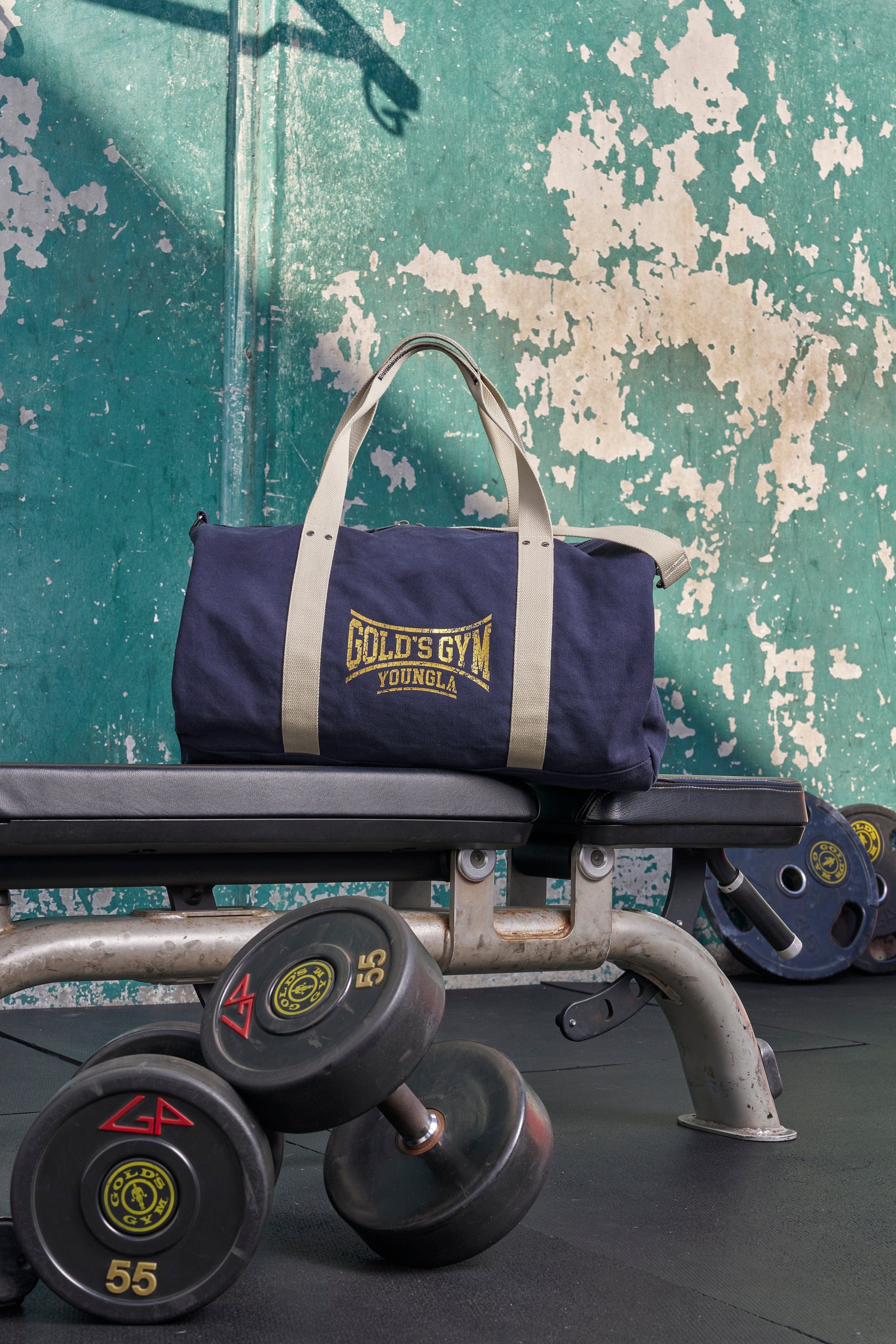 9045 - Gold's Iron Legacy Canvas Bags