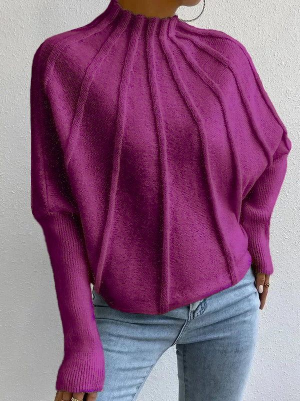 🎄Christmas Clearance🔥 2024 Women's Casual Bat Sleeve Pullover Sweater