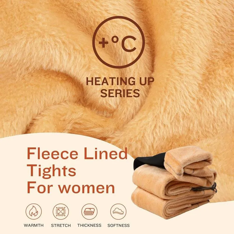 Women’s Sheer Fleece-Lined Tights