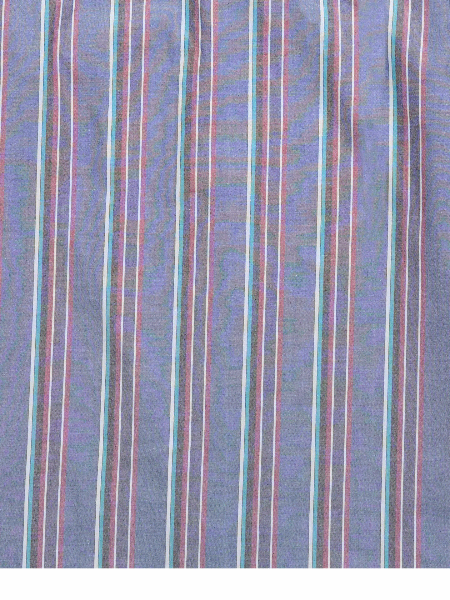 Men’s Western Stripe Snap Button Shirt – Short Sleeve Casual Cowboy Style