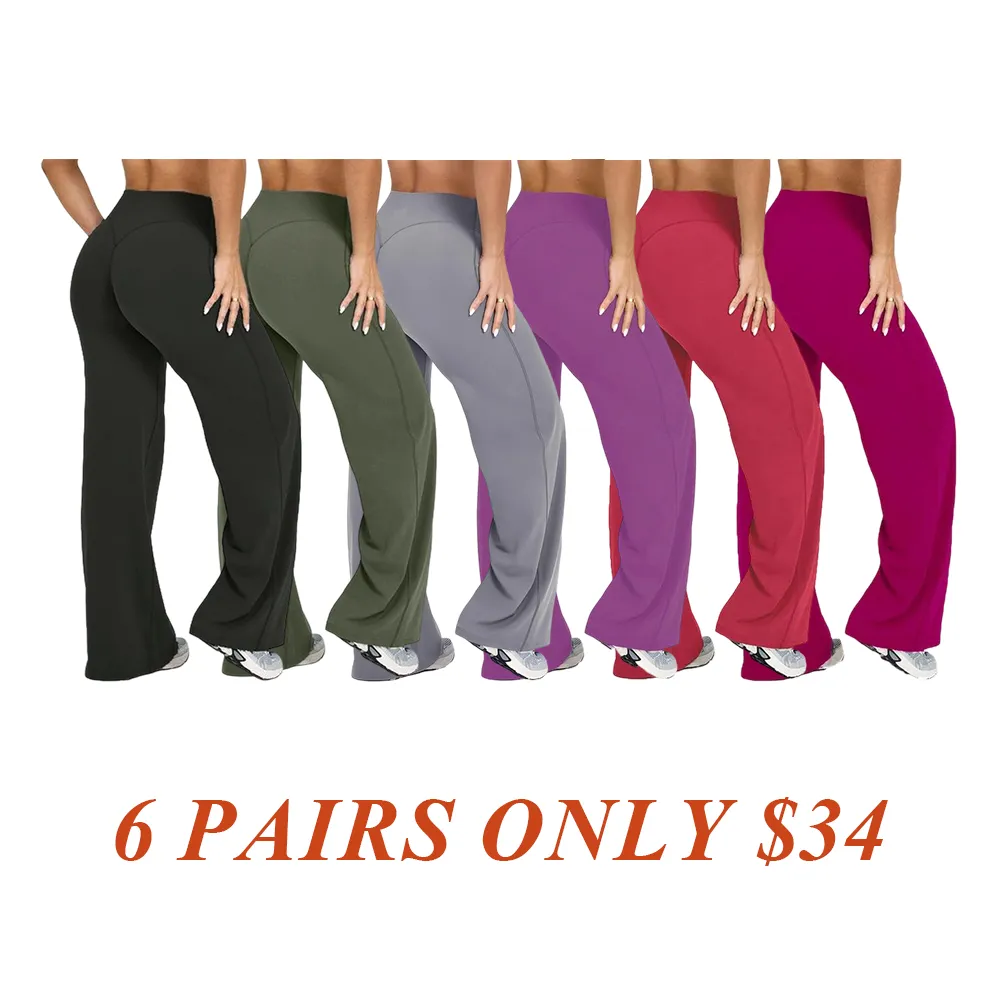 Straight Leg Bottoms Fitness Gymwear Women Workout Leggings