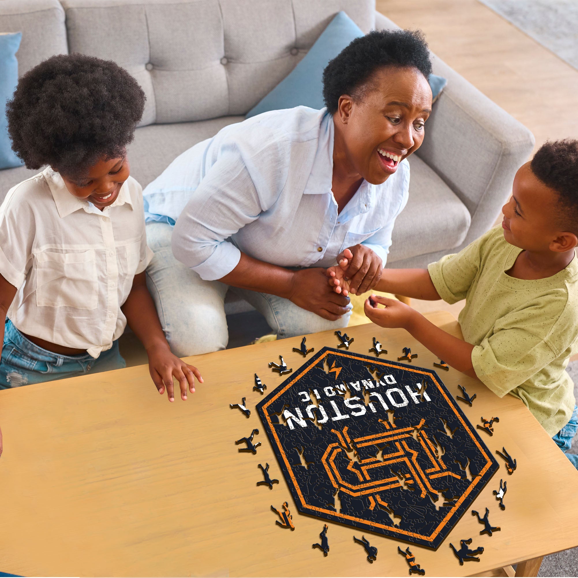 Houston Dynamo® Logo - Wooden Puzzle