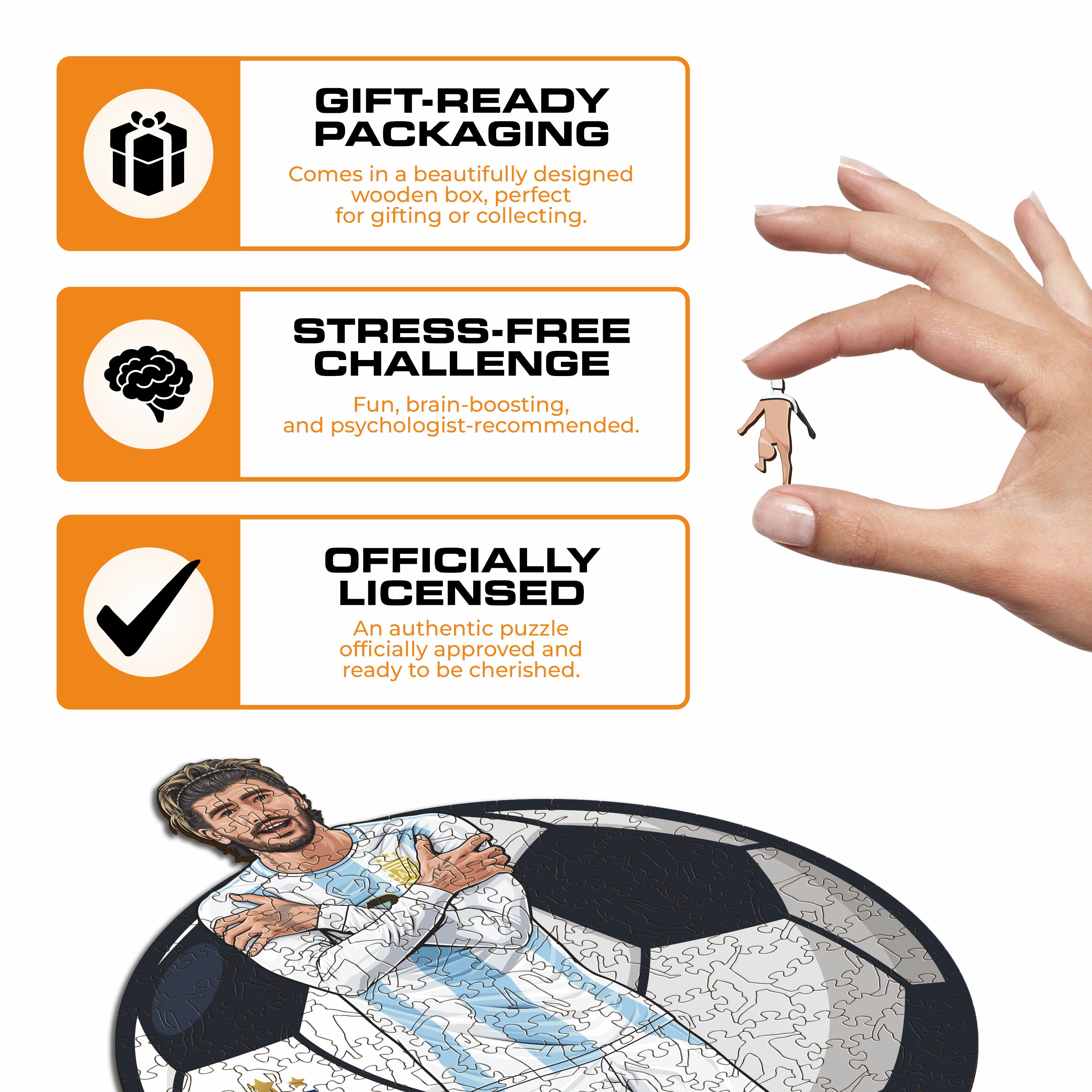 Rodrigo de Paul - Wooden Puzzle