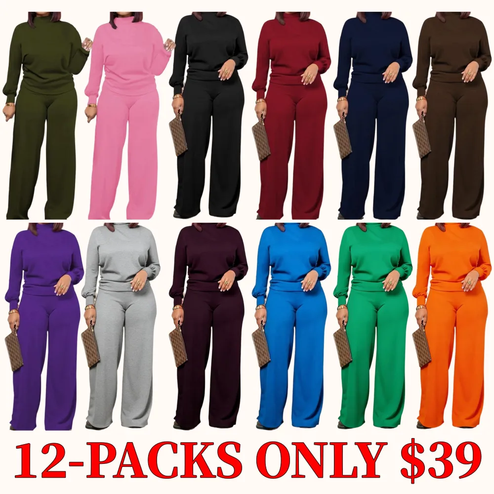 Women's fashionable two-piece winter suit