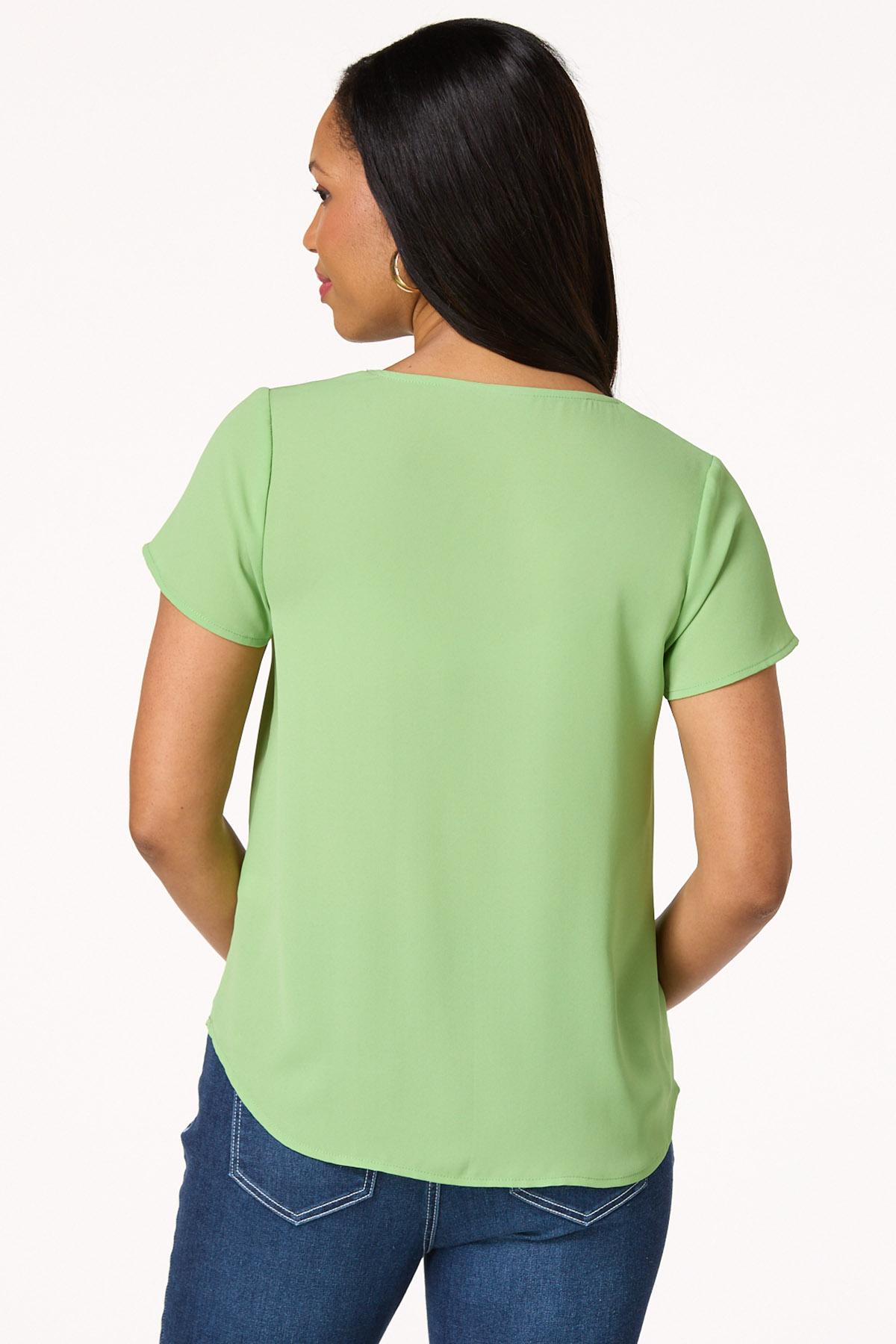 Scalloped Trim Top