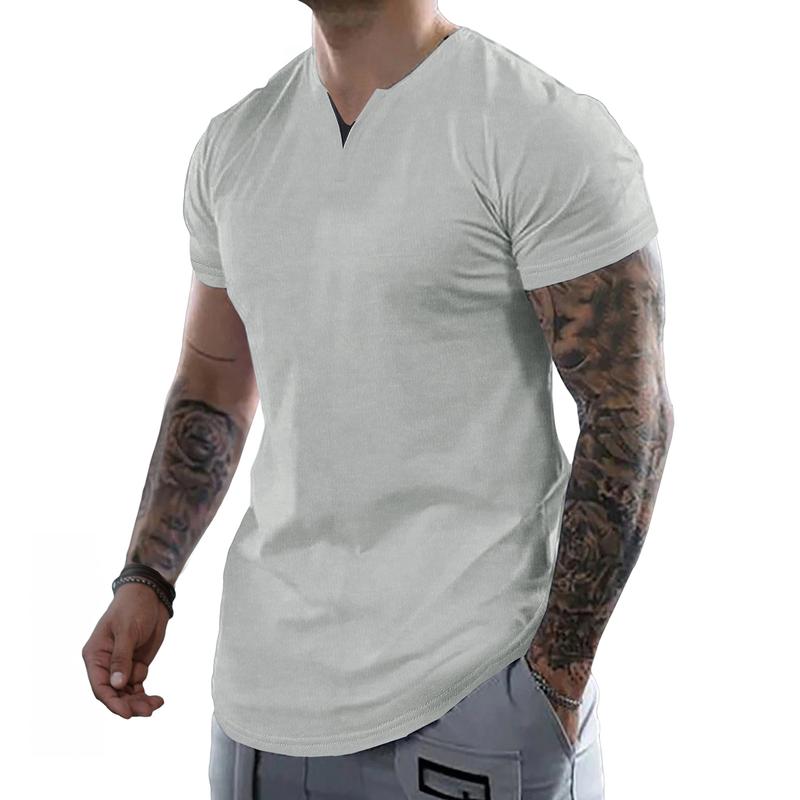 Men’s Slim Fit V-Neck Performance T-Shirt
