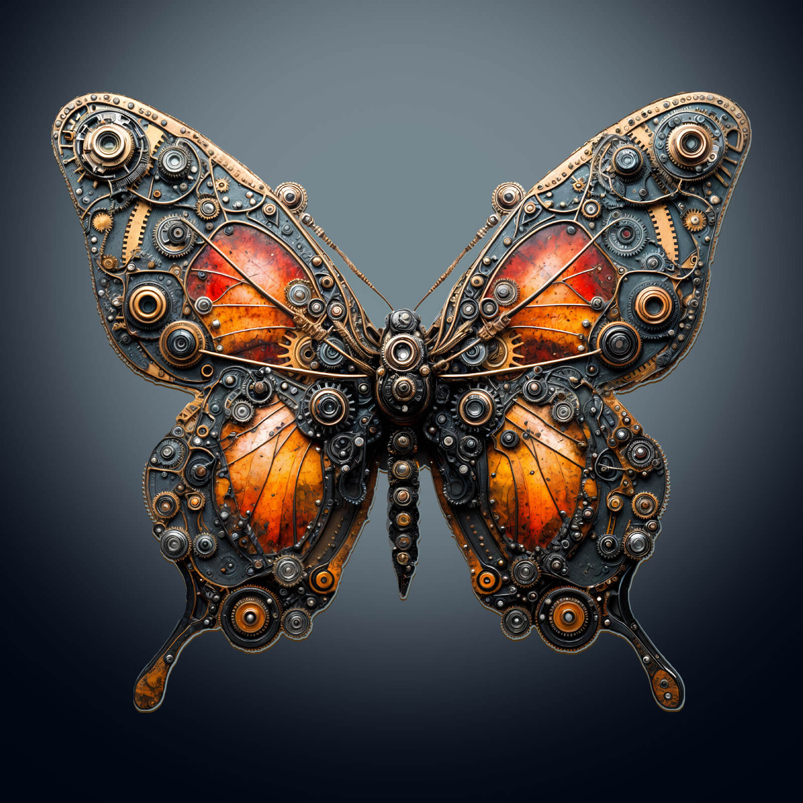 3D Mechanical Butterfly Wooden Jigsaw Puzzle