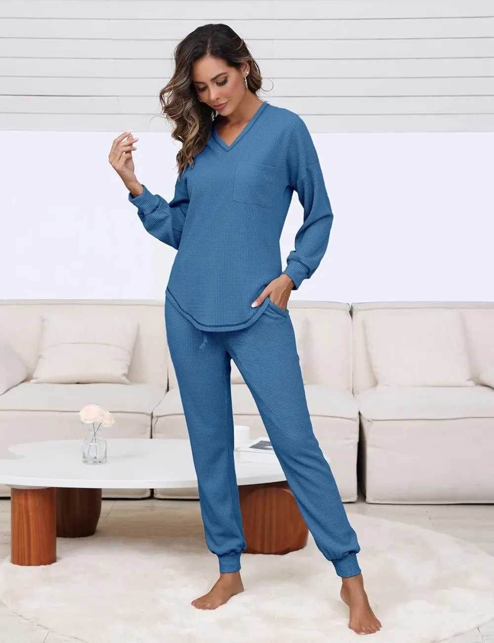 Womens Two Piece Outfits Lounge Sets