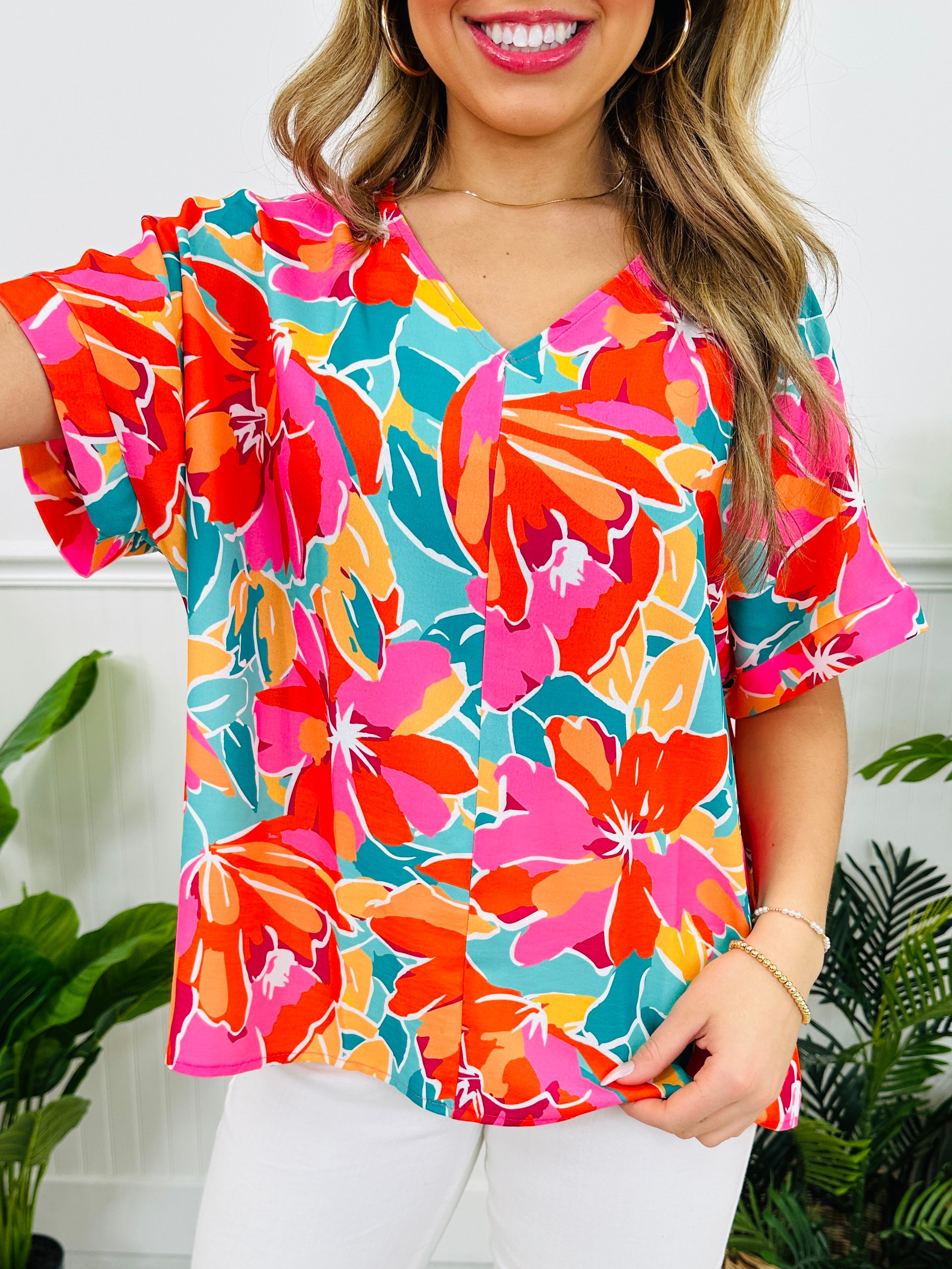 Hibiscus Haven Top