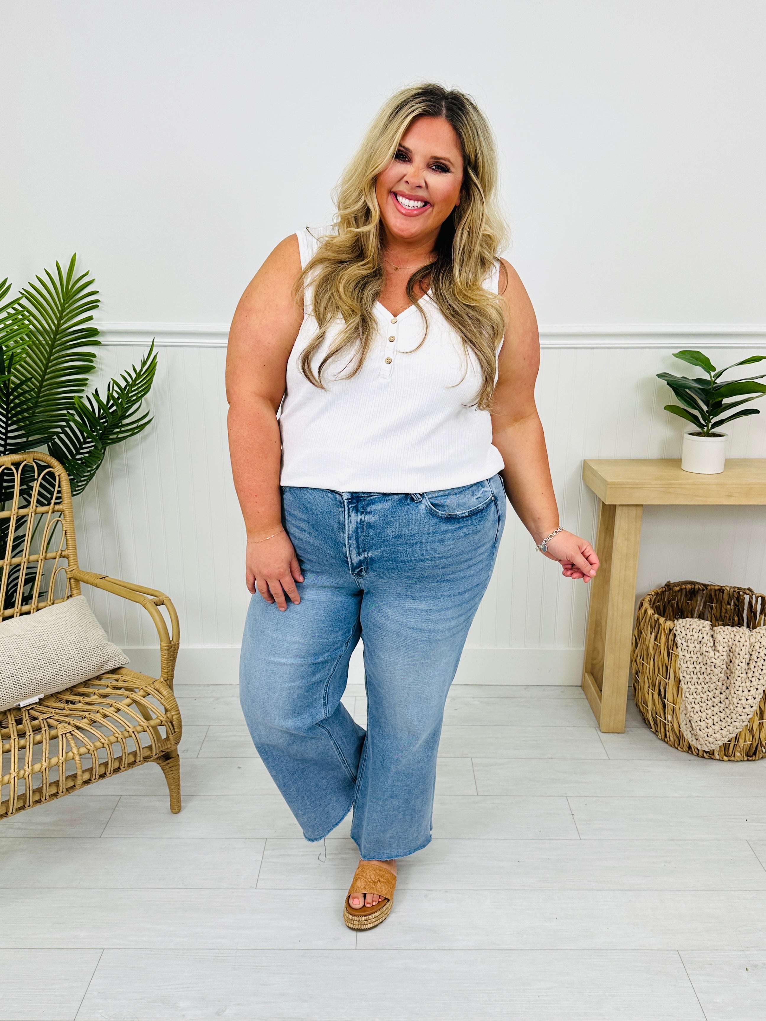 Wide Awake Mica Wide Leg Jeans