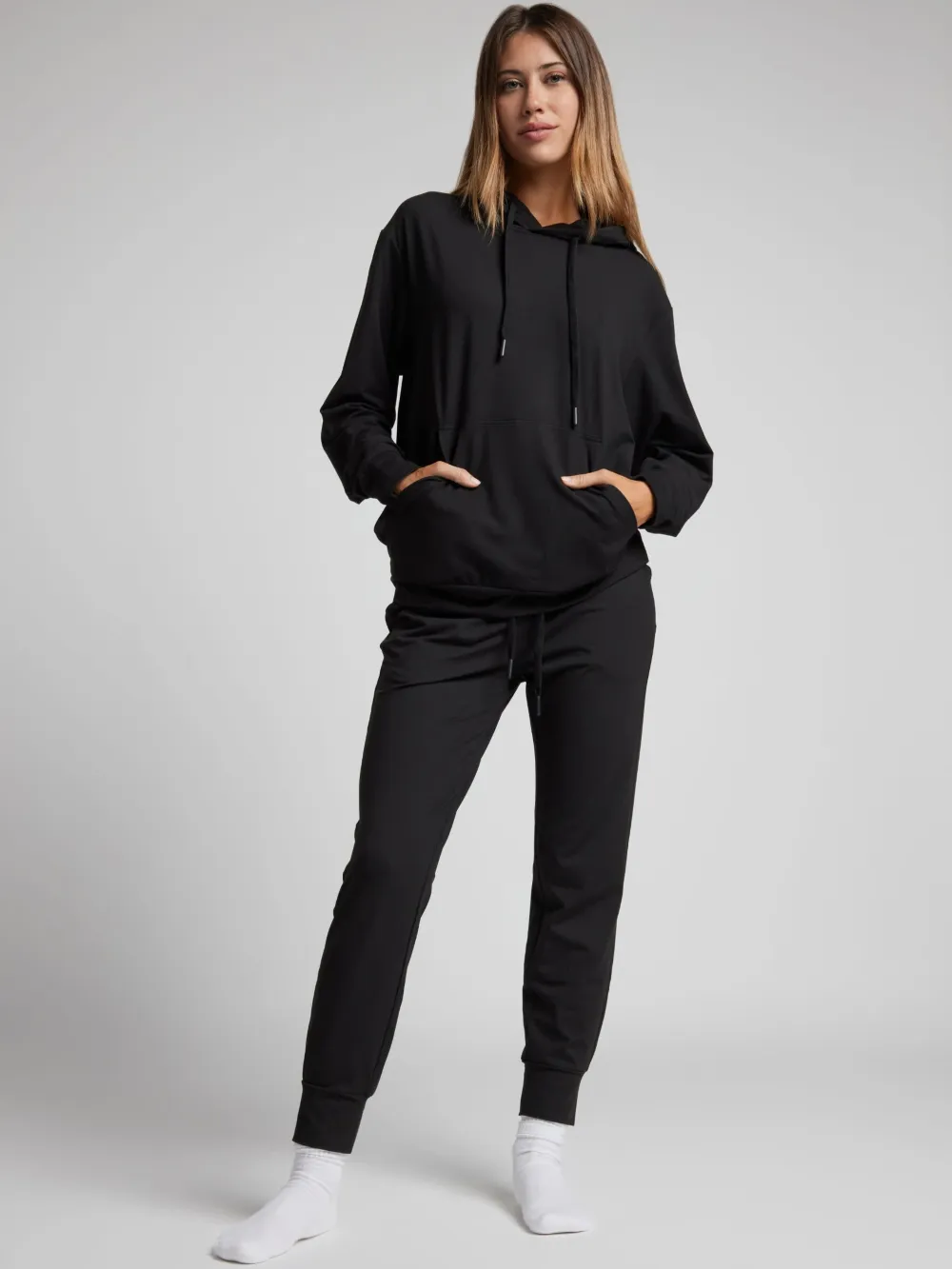 All Day Jersey Hoodie & Jogger Set