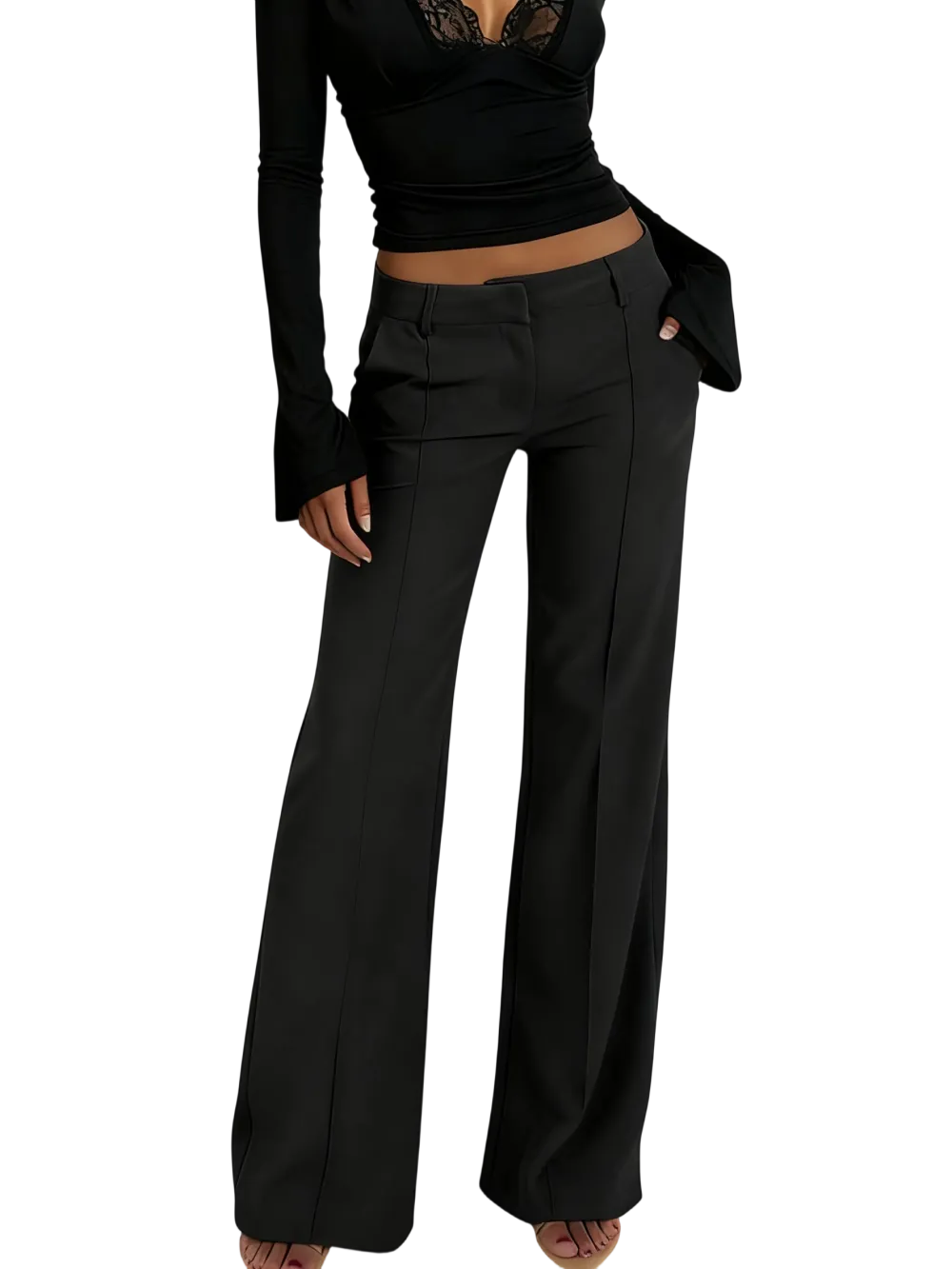 Women's casual fashion suit pants