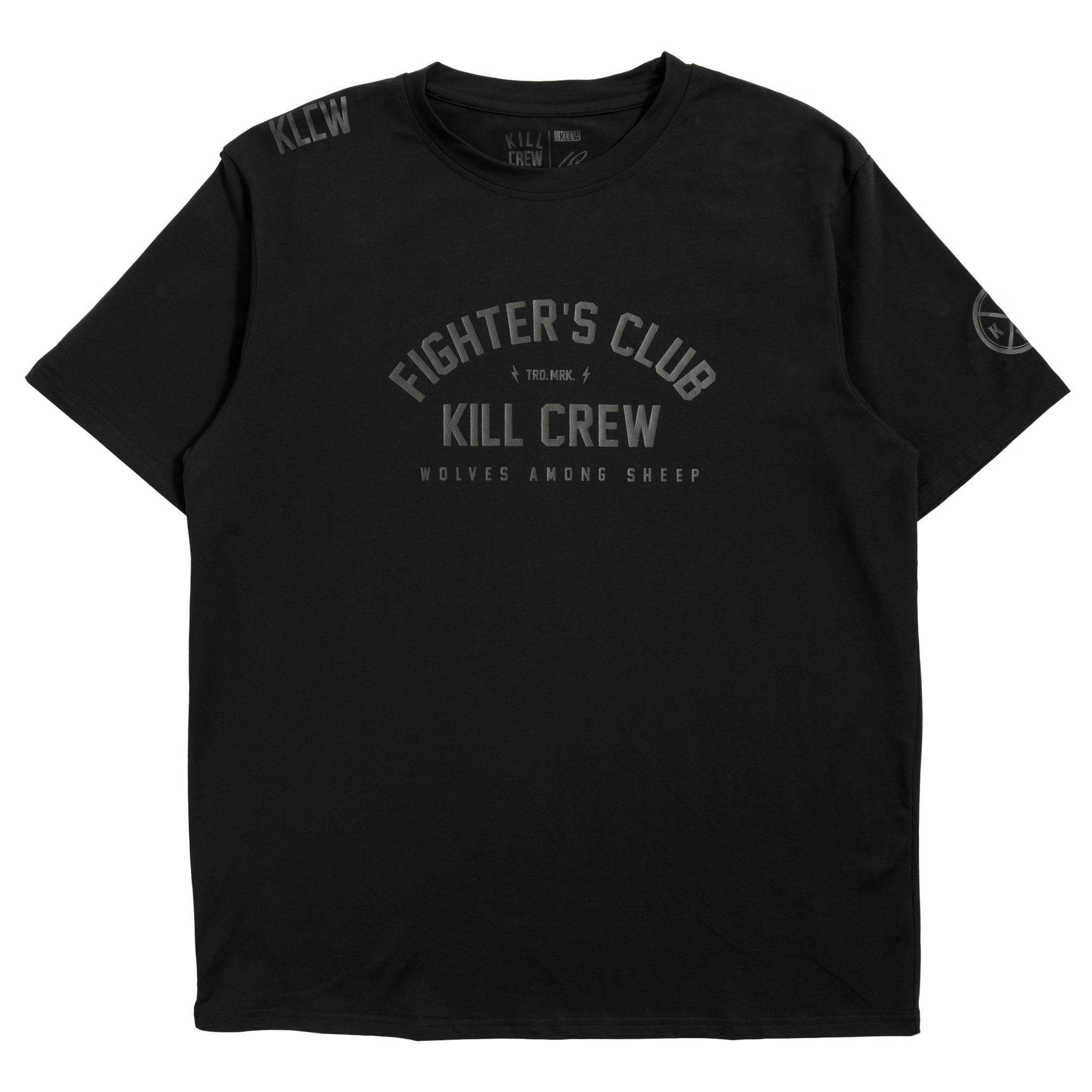 FIGHTER'S CLUB T-SHIRT - BLACKOUT