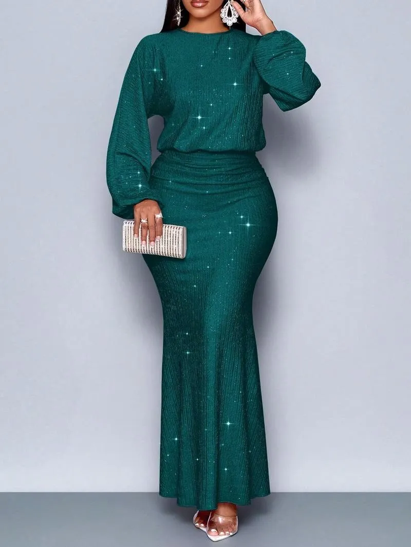 Women's Elegant Mermaid Hem Bodycon Dress