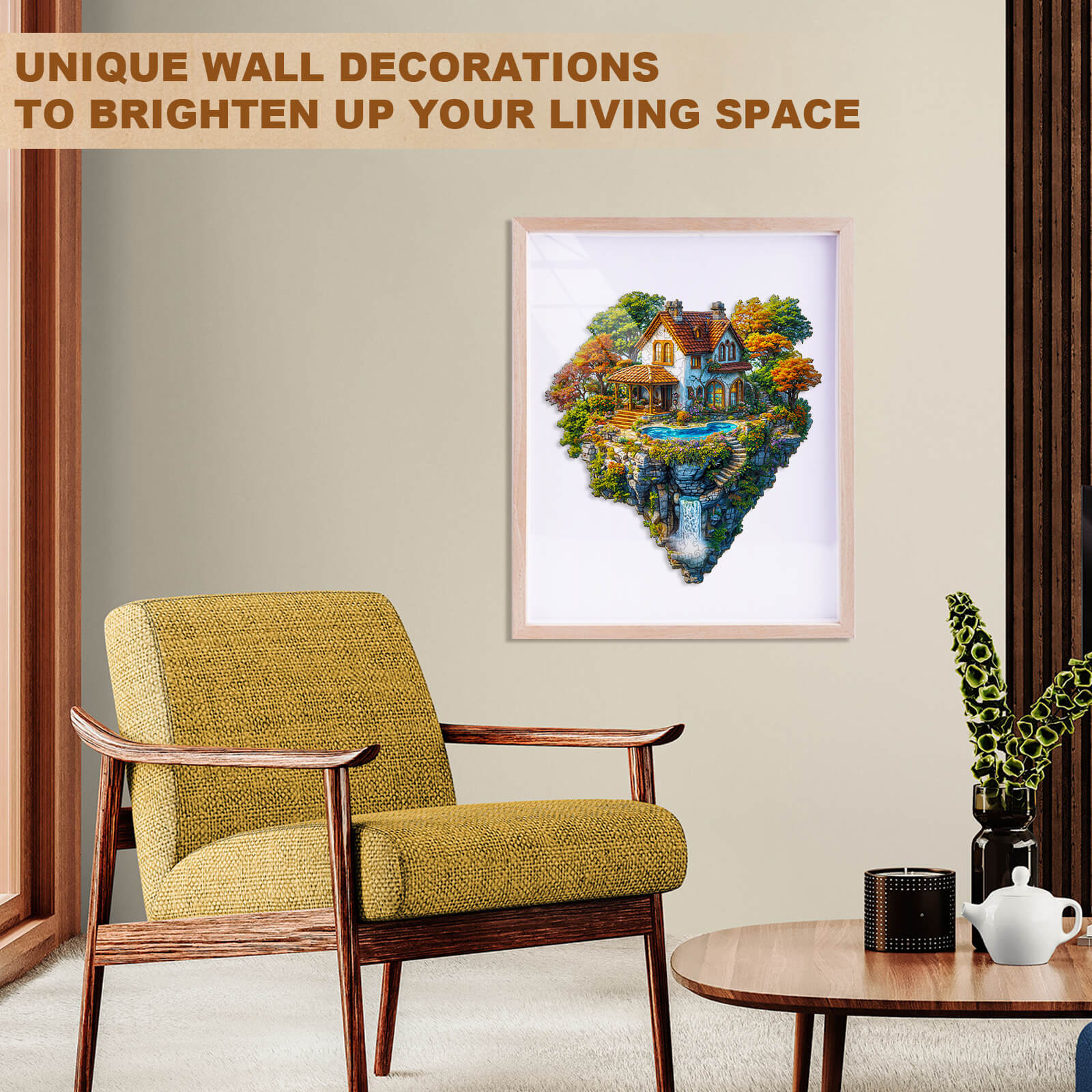 Floating Haven Wooden Jigsaw Puzzle