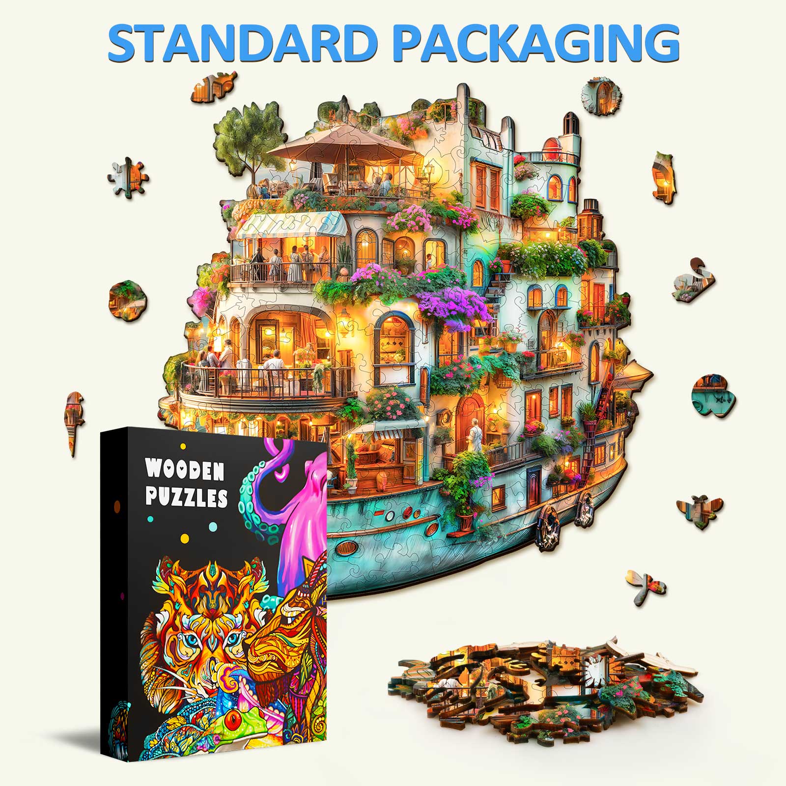 Voyage Garden Wooden Jigsaw Puzzle