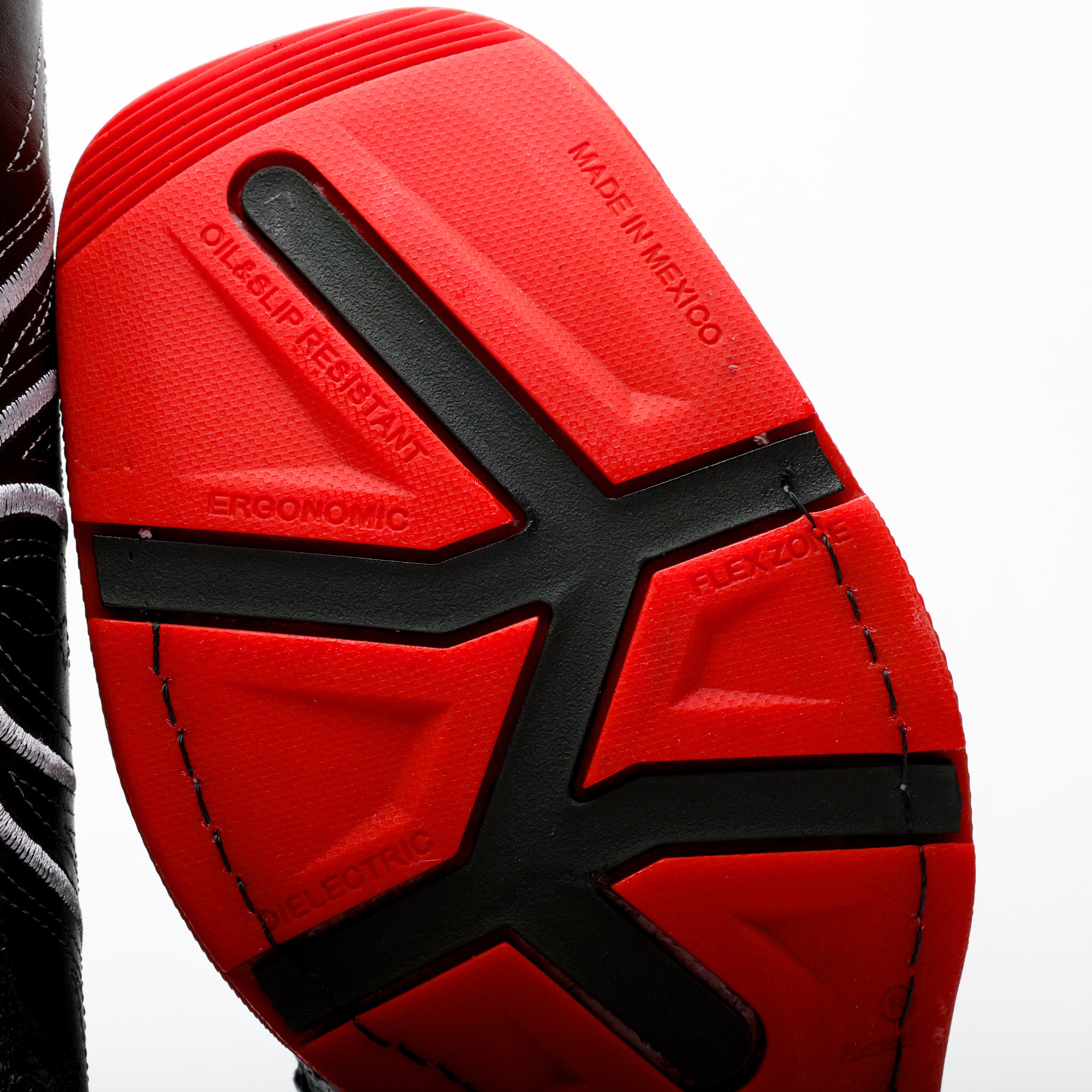 Grey Ostrich Leather Boots With 3D Lightweight Sole - Composite Toe