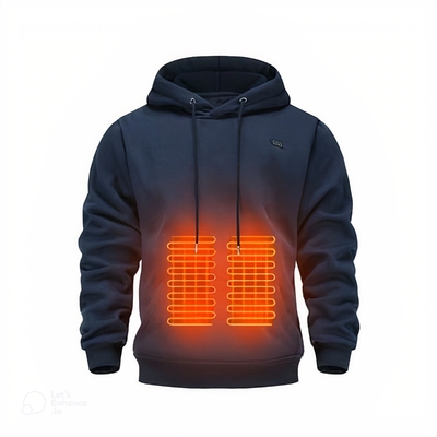 Smart Heated Hoodie! 🧥🔥 5 Heat Zones, Adjustable Temp u0026 Ultra-Comfort! ❄️