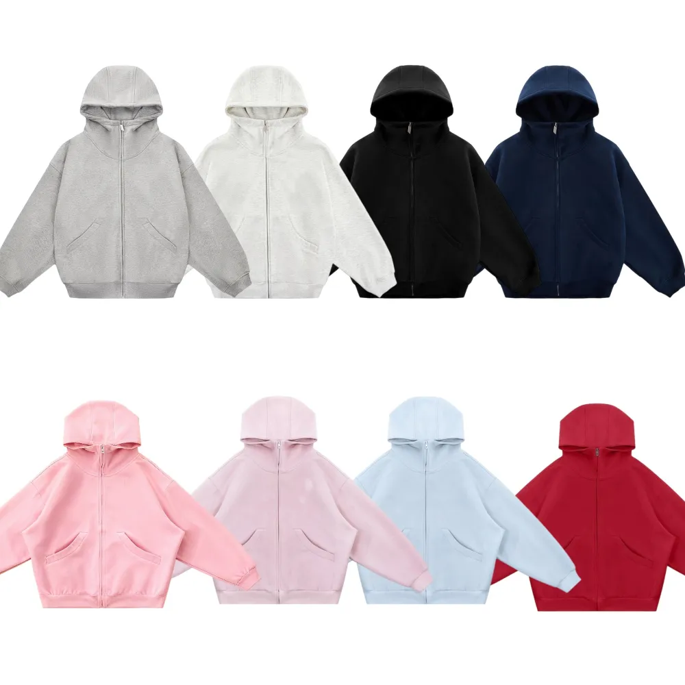 Women's Oversized Zip-Up Hoodie