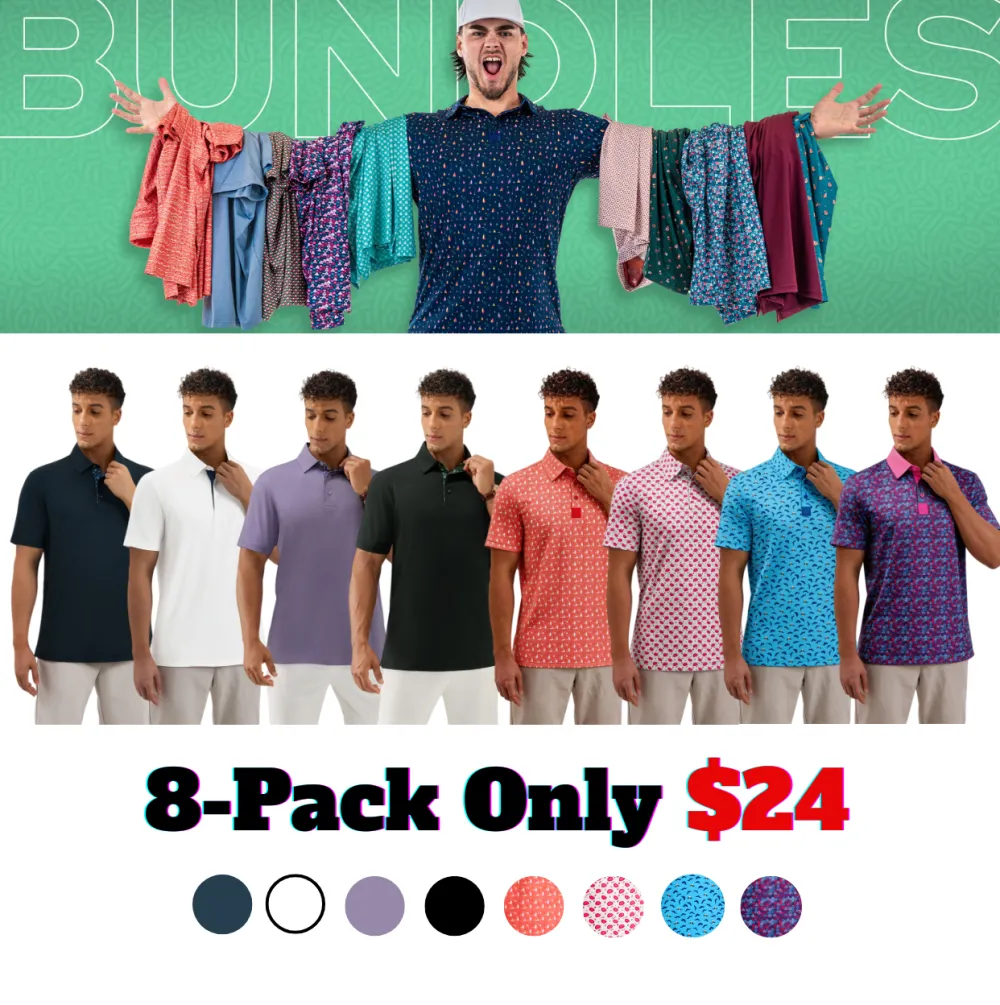 Men's Classic Polo – Soft & Breathable Cotton. Perfect for Work, Golf, or Daily Wear.