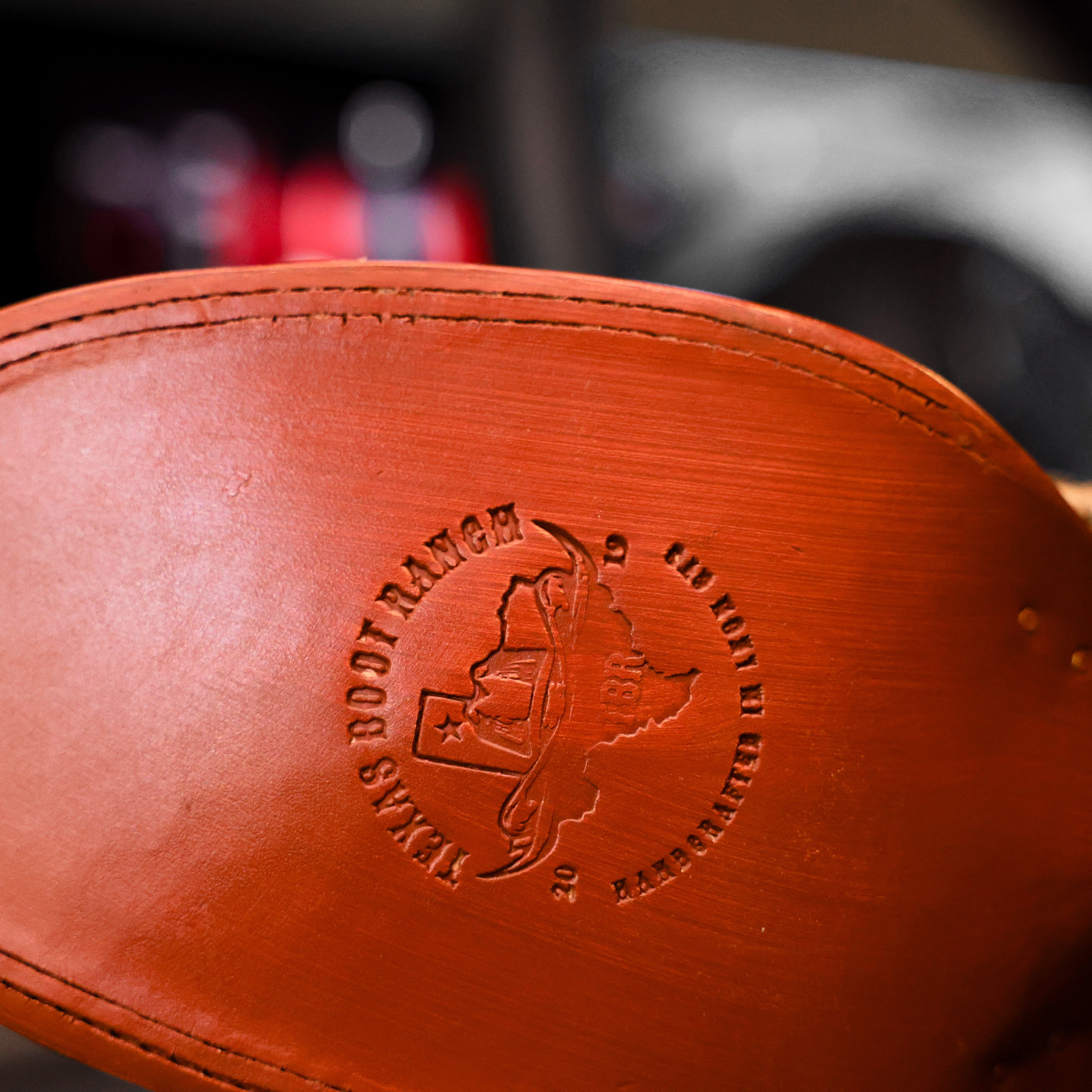 Black Caiman Neck Leather Boots - Square Toe