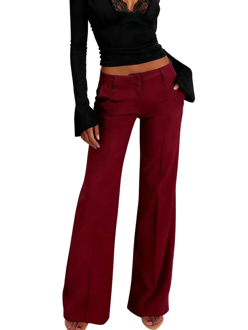 Women's casual fashion suit pants