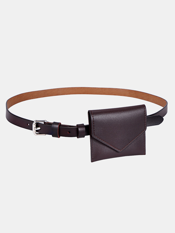 Belt Buckle Geometric Split-Joint Fanny Packs Bags Accessories Bags