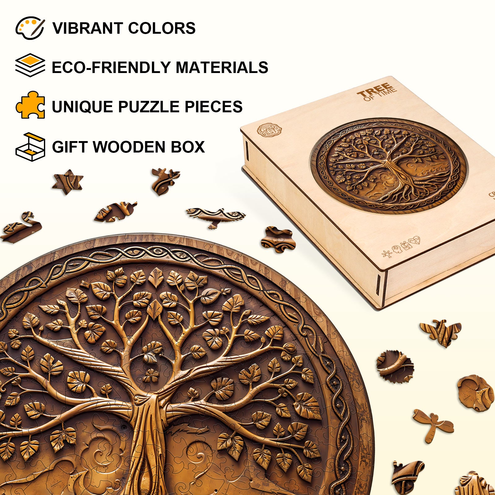 Tree of Time Wooden Jigsaw Puzzle