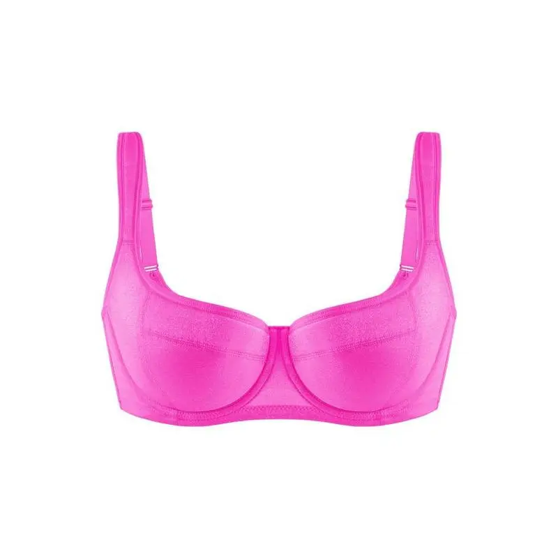 Night Lightly Padded Demi Bra Soft Supportive Fit Plus Size Balconette